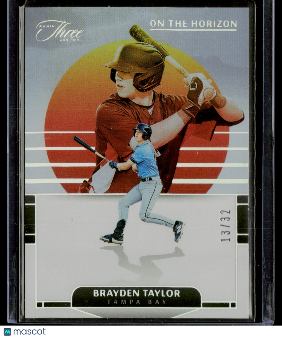 2024 Panini Three and Two On the Horizon Brayden Taylor #6 13/32
