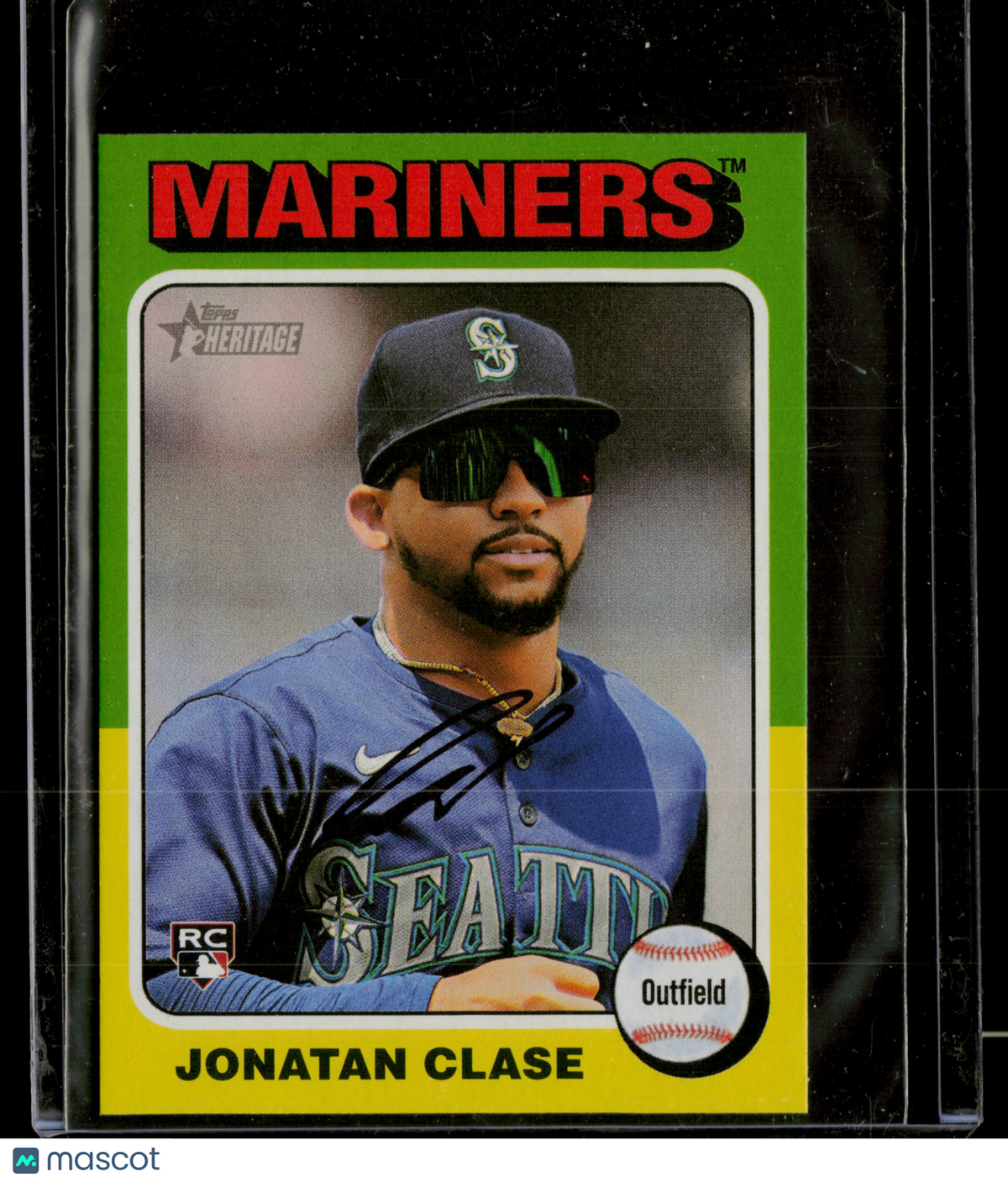 2024 Topps Heritage Jonatan Clase #639 RC