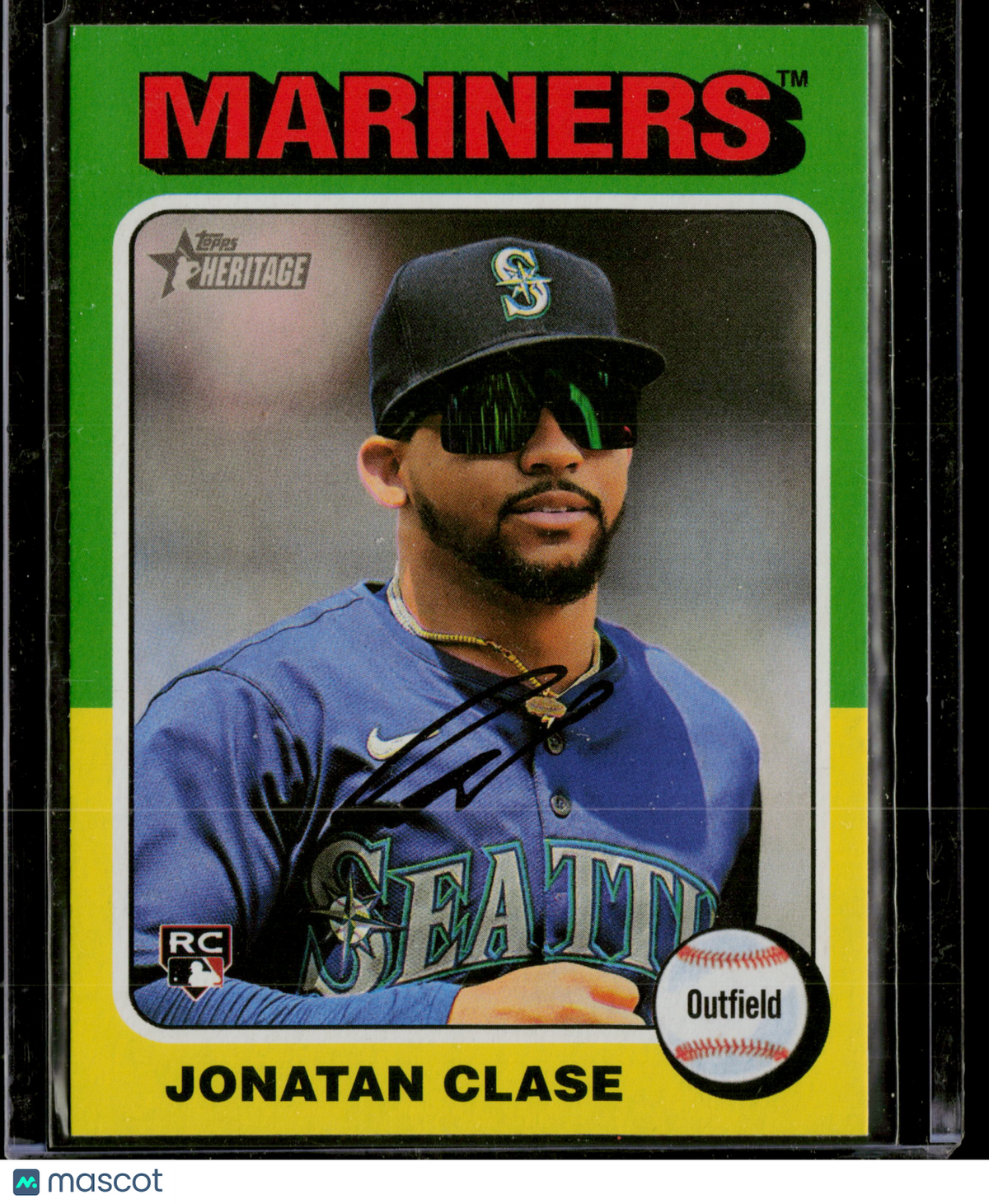 2024 Topps Heritage Jonatan Clase #639 RC