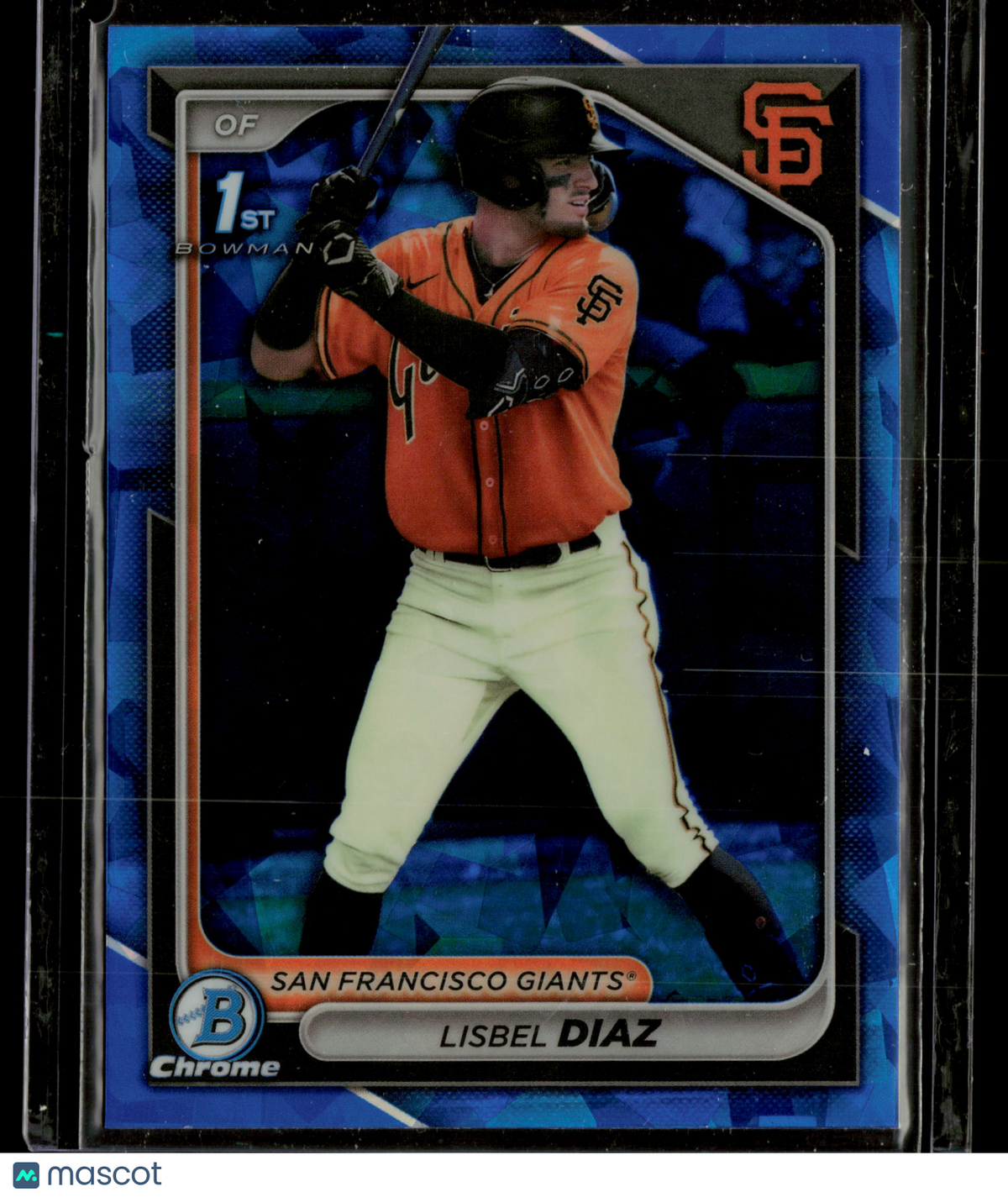 2024 Bowman Chrome Sapphire Edition Lisbel Diaz #BCP-194 Blue