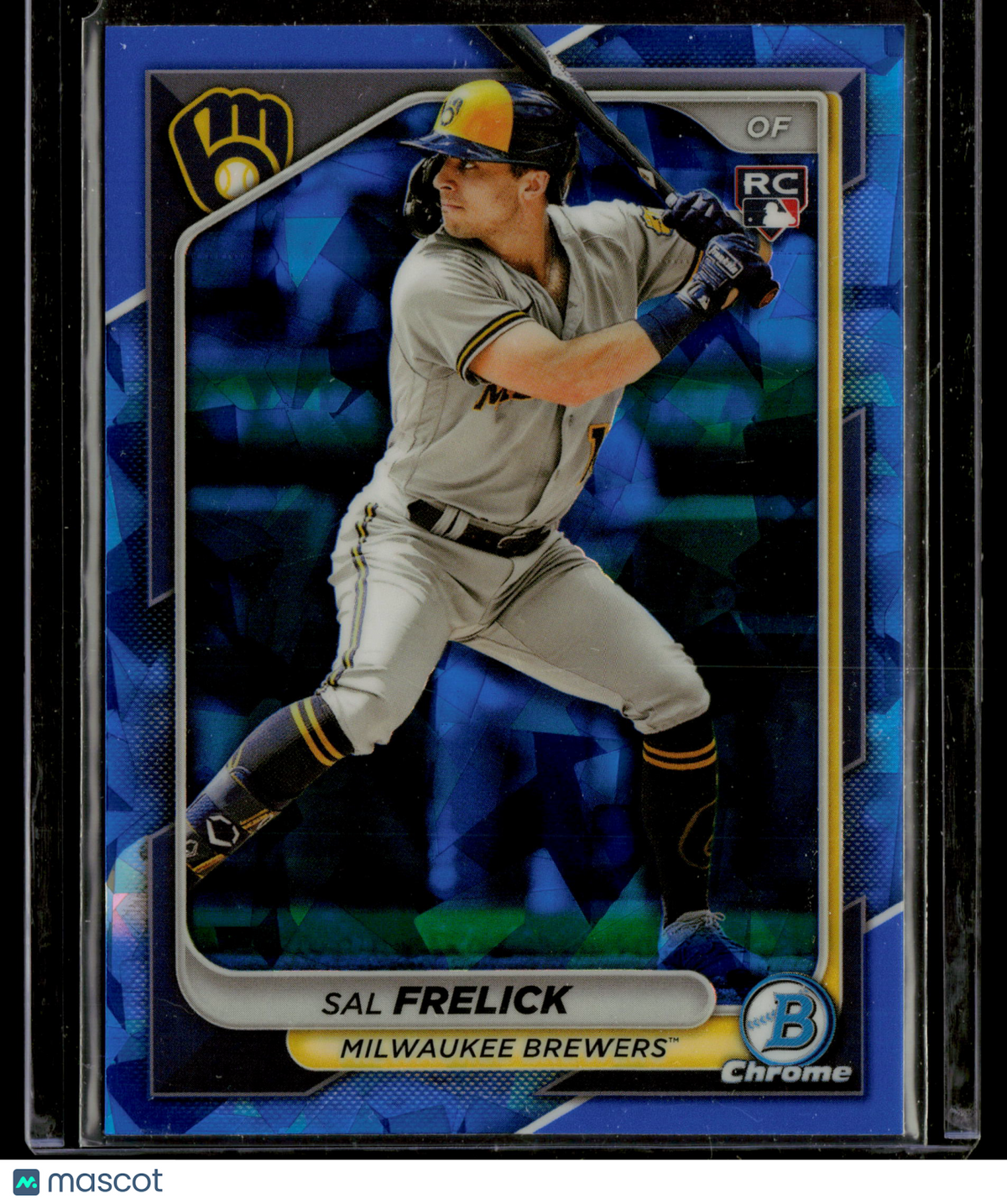 2024 Bowman Chrome Sal Frelick #23 Blue Sapphire Refractor RC