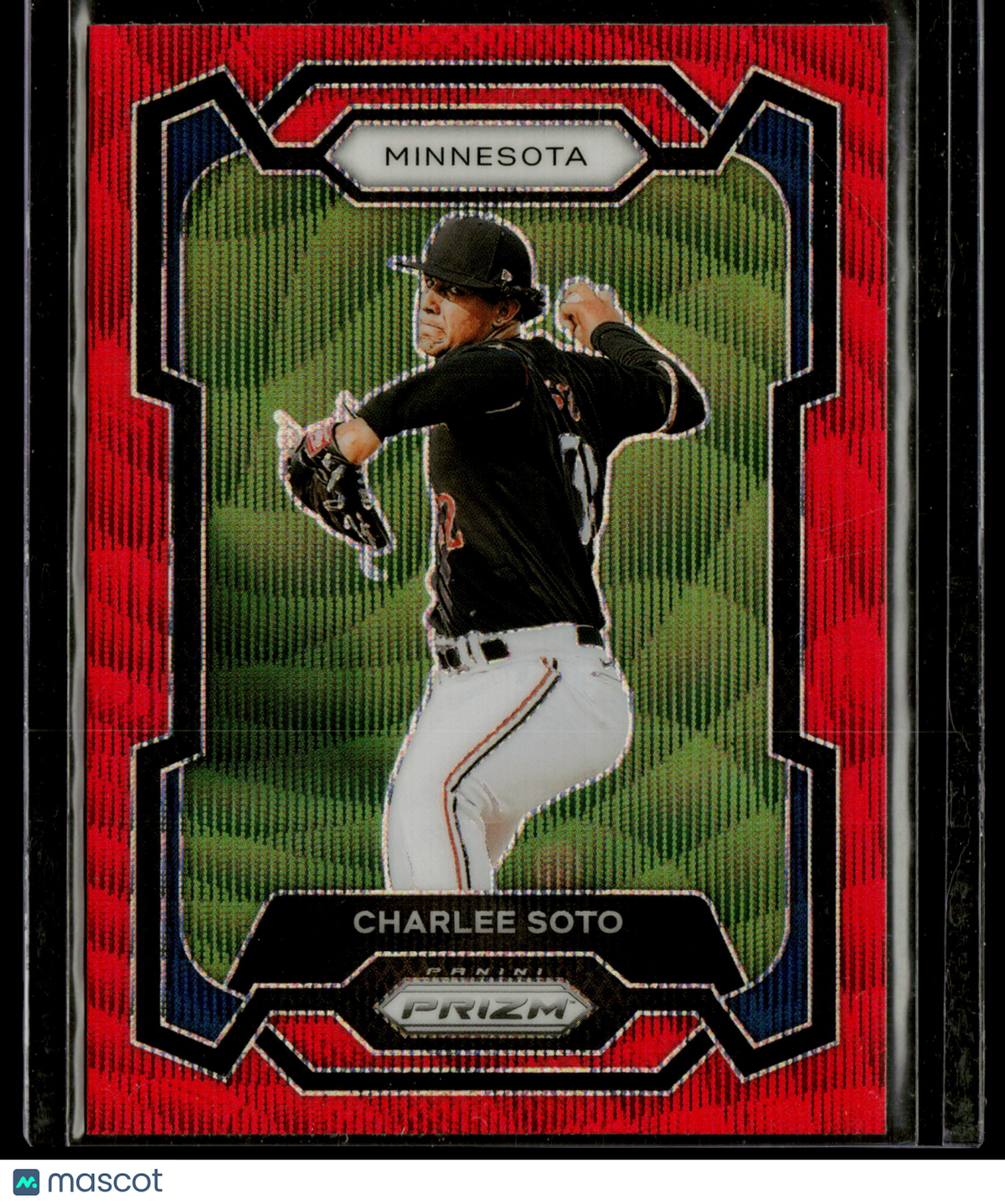 2024 Panini Prizm Baseball Charlee Soto #230 Red Wave