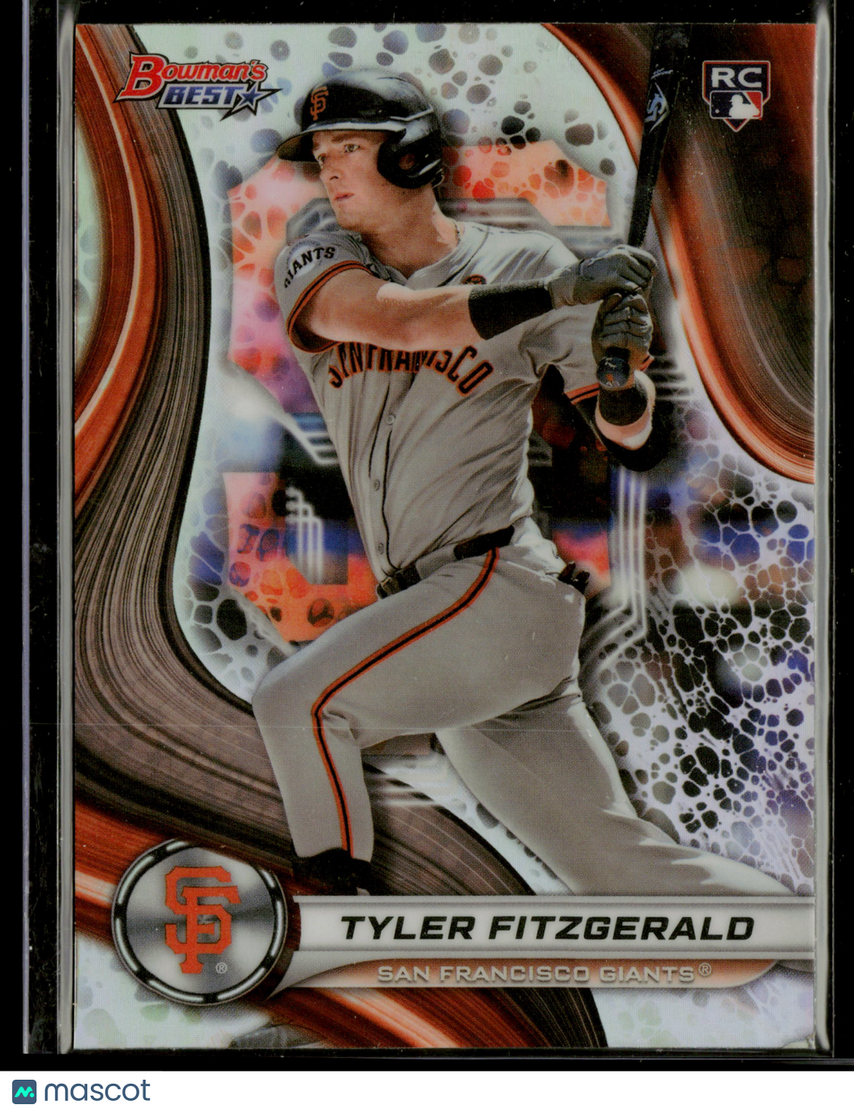2024 Bowman's Best Tyler Fitzgerald #25 Refractor RC