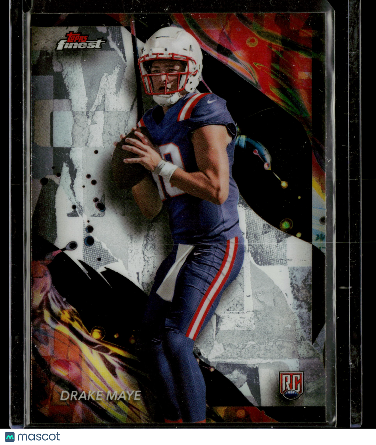 2024 Topps Finest Drake Maye #162 RC