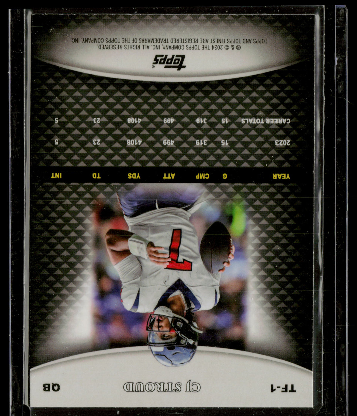 2024 Topps Team Finest CJ Stroud #TF-1