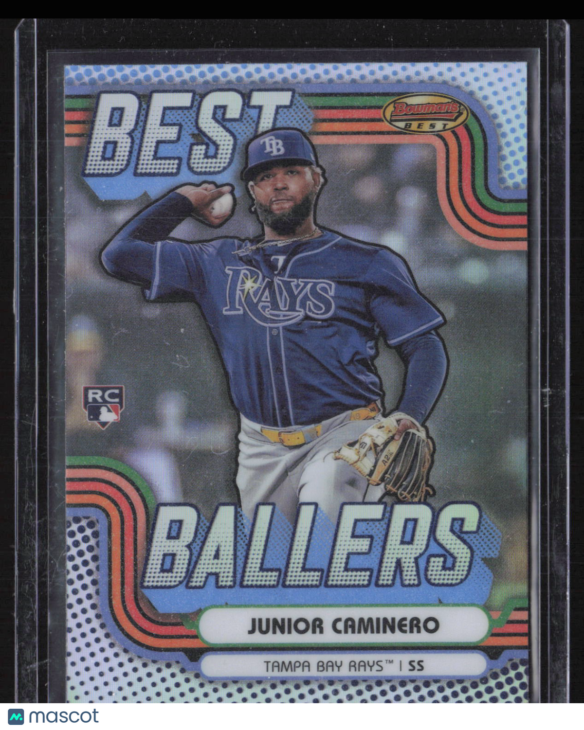 2024 Bowman's Best Best Ballers Junior Caminero #BB-24 RC