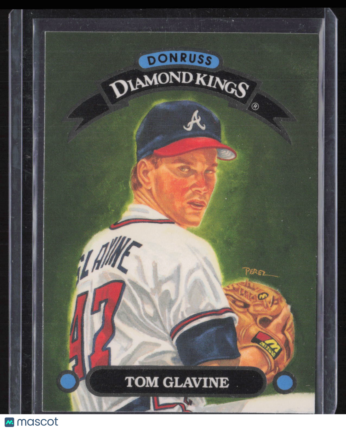 1977 Donruss Diamond Kings Tom Glavine #DK-19