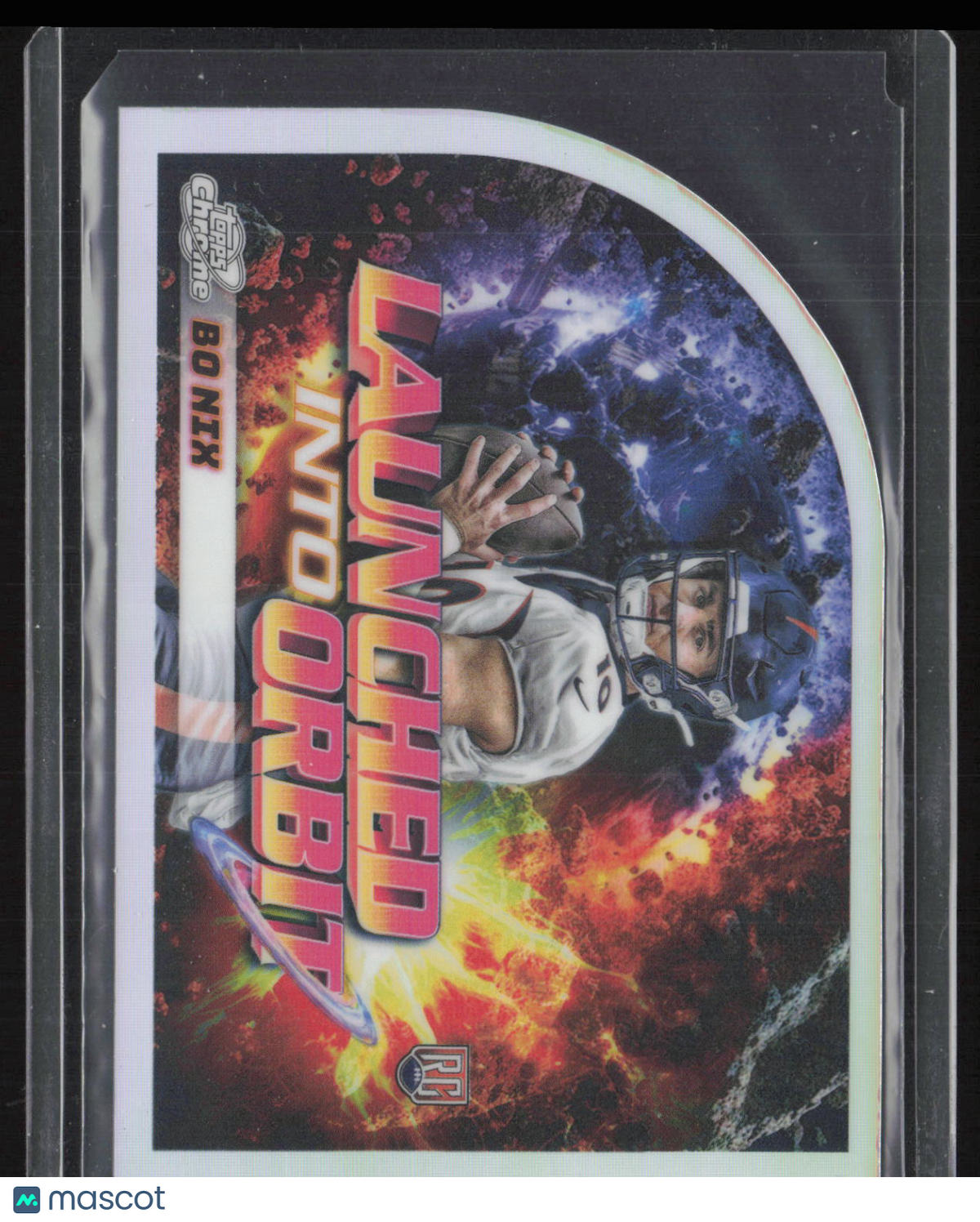 2024 Topps Chrome Launched Into Orbit Bo Nix #LIO-6