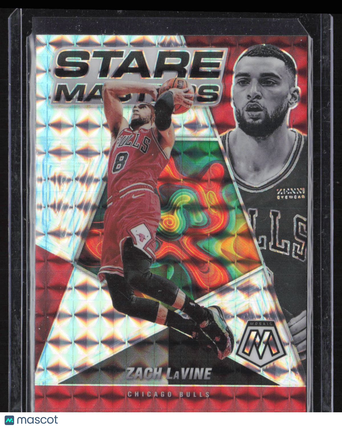 2022 Panini Mosaic Stare Masters Zach LaVine #8 Genesis