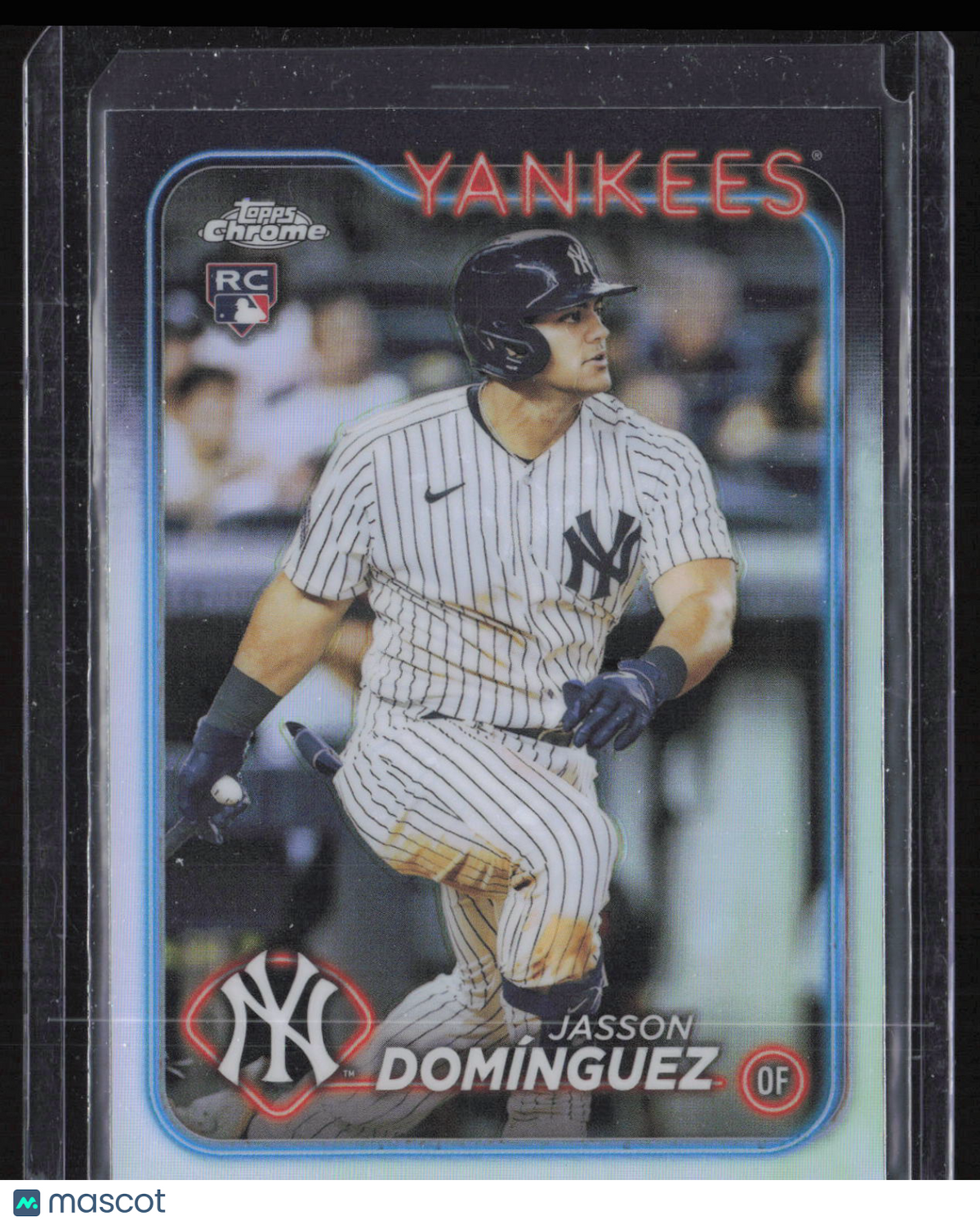 2024 Topps Chrome Jasson Domínguez #89 Refractor RC