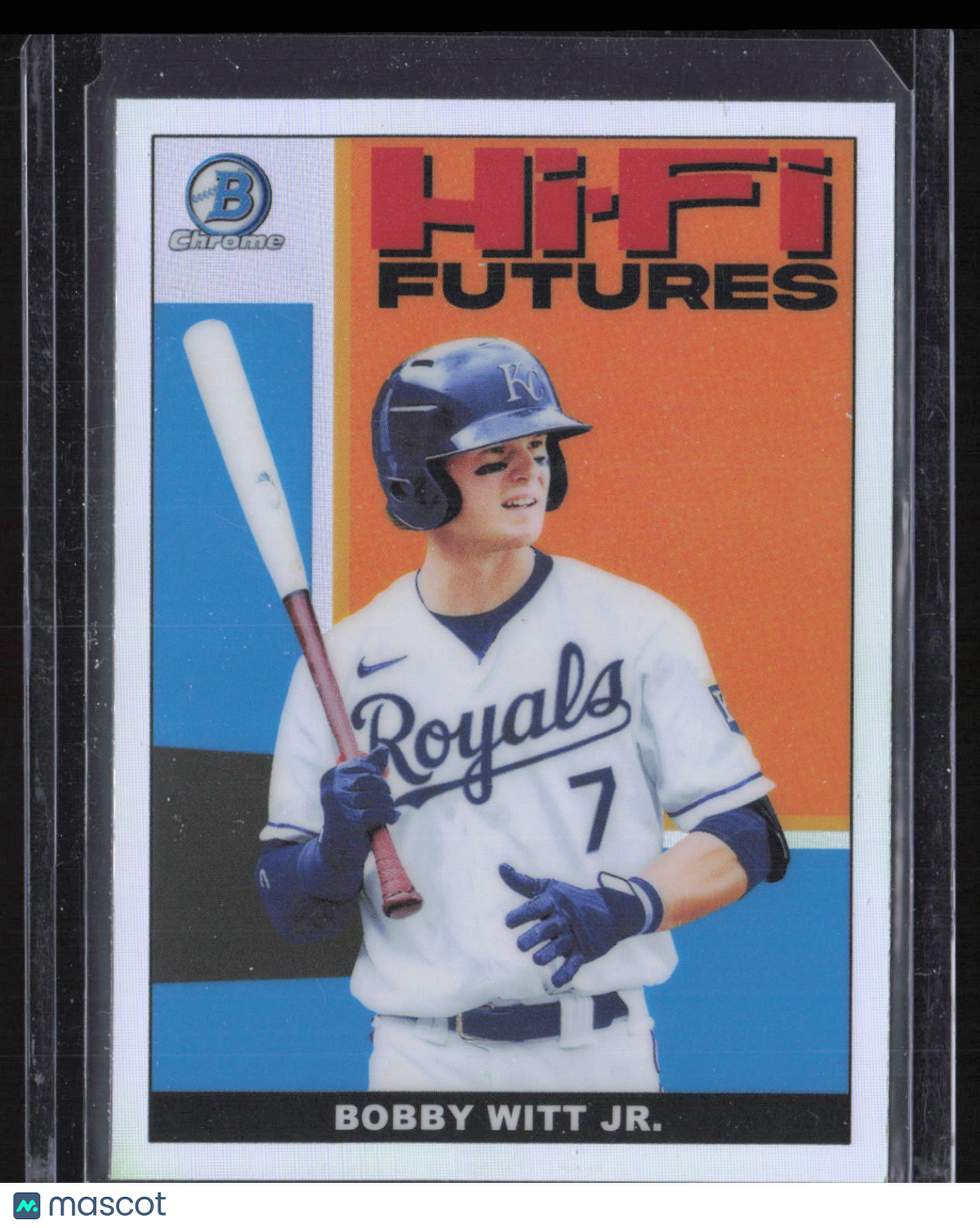 2022 Bowman Chrome Hi-Fi Futures Bobby Witt Jr. #HIFI-5
