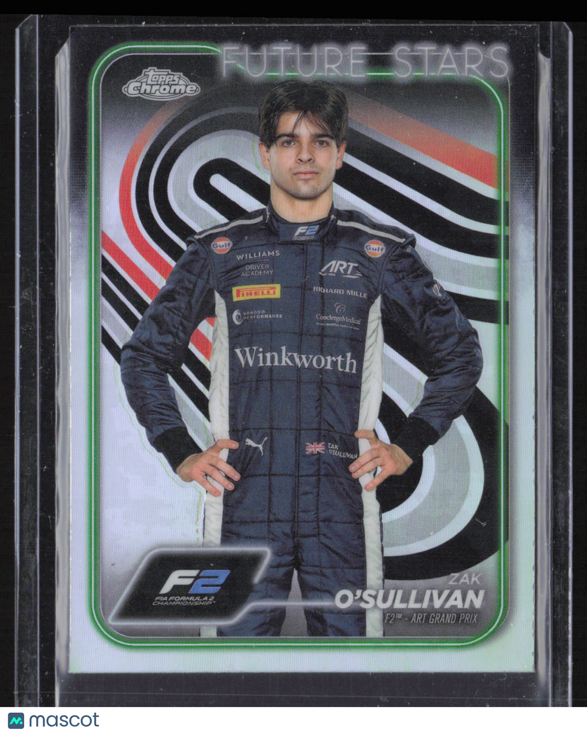 2024 Topps Chrome Formula 1 Zak O'Sullivan #29 Refractor