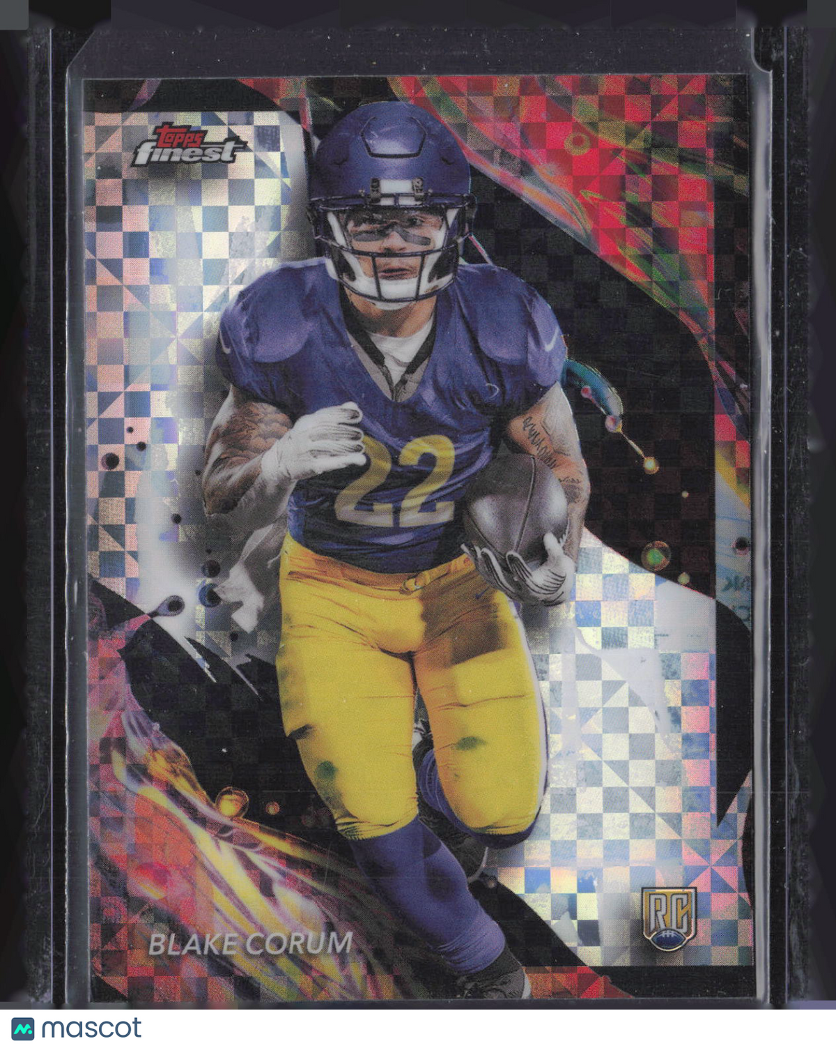 2024 Topps Finest Blake Corum #177 RC