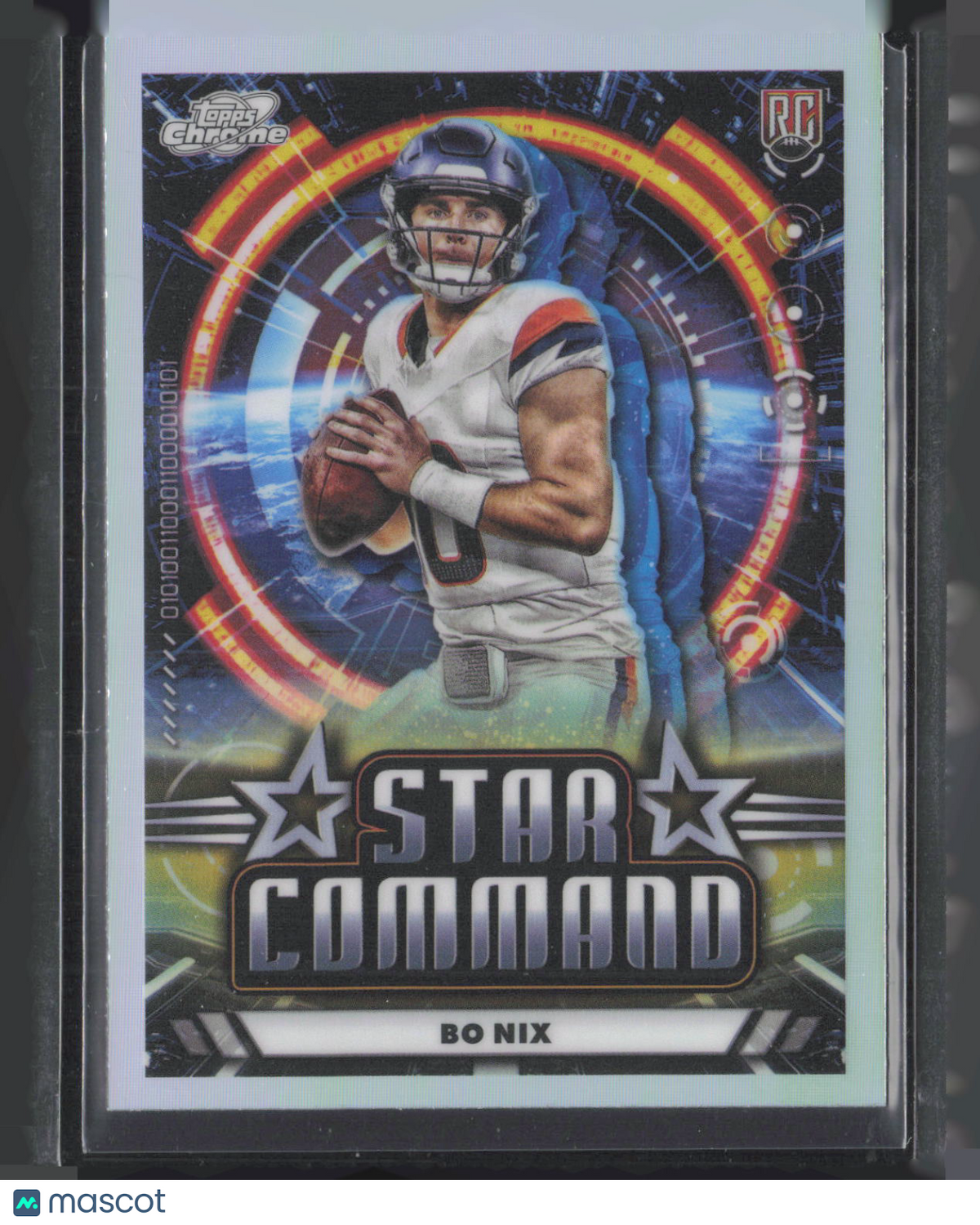2024 Topps Chrome Star Command Bo Nix #SC-7 RC