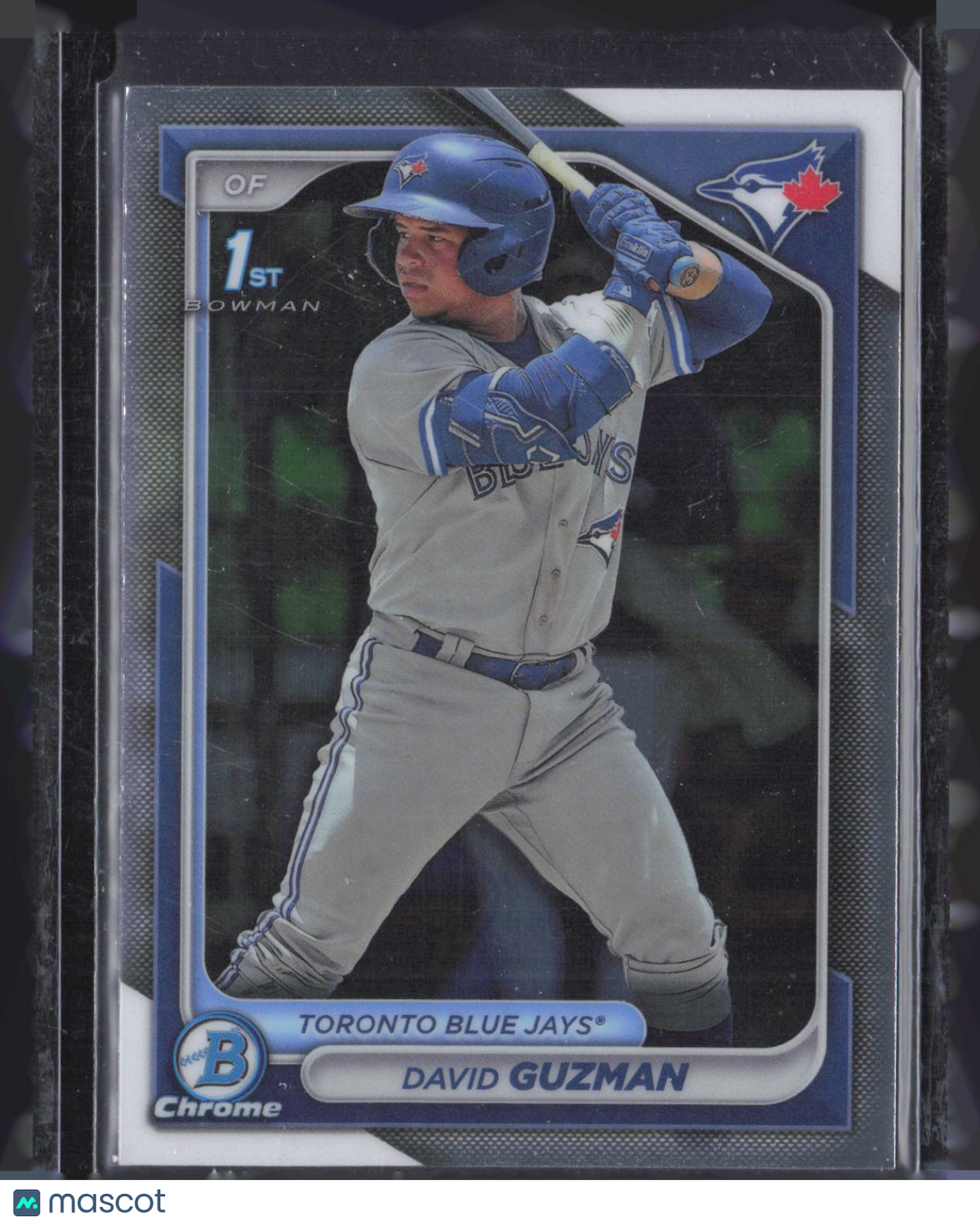 2024 Bowman Chrome David Guzman #BCP-114 1st Bowman