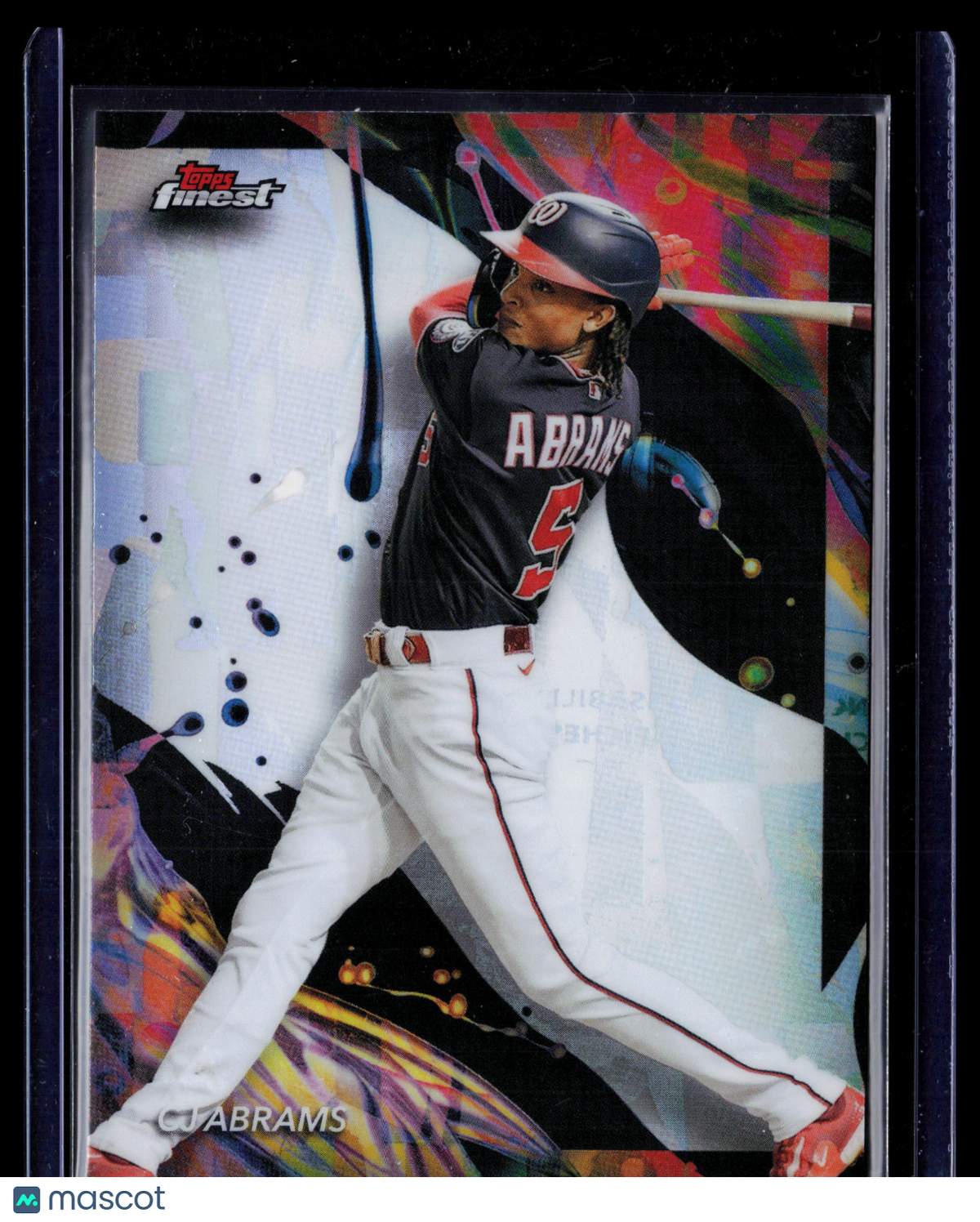 2024 Topps Finest CJ Abrams #157 Refractor
