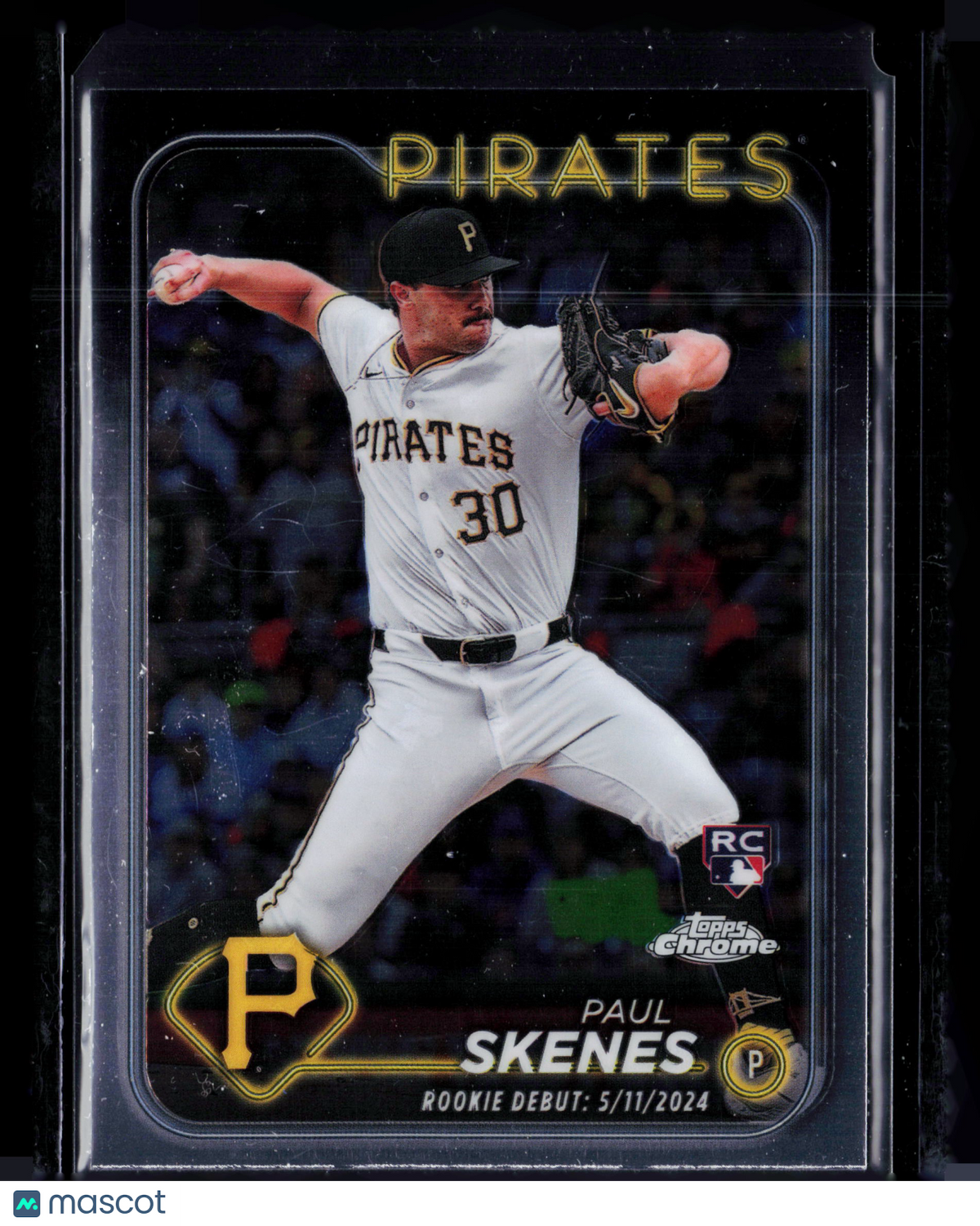 2024 Topps Chrome Update Series Paul Skenes #USC27 RC