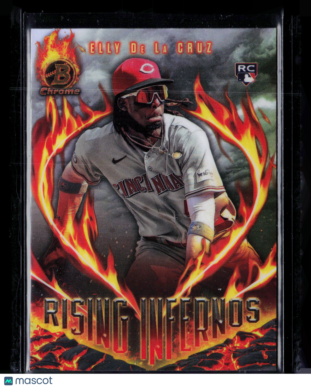 2024 Bowman Chrome Rising Infernos Elly De La Cruz #RI-1 RC