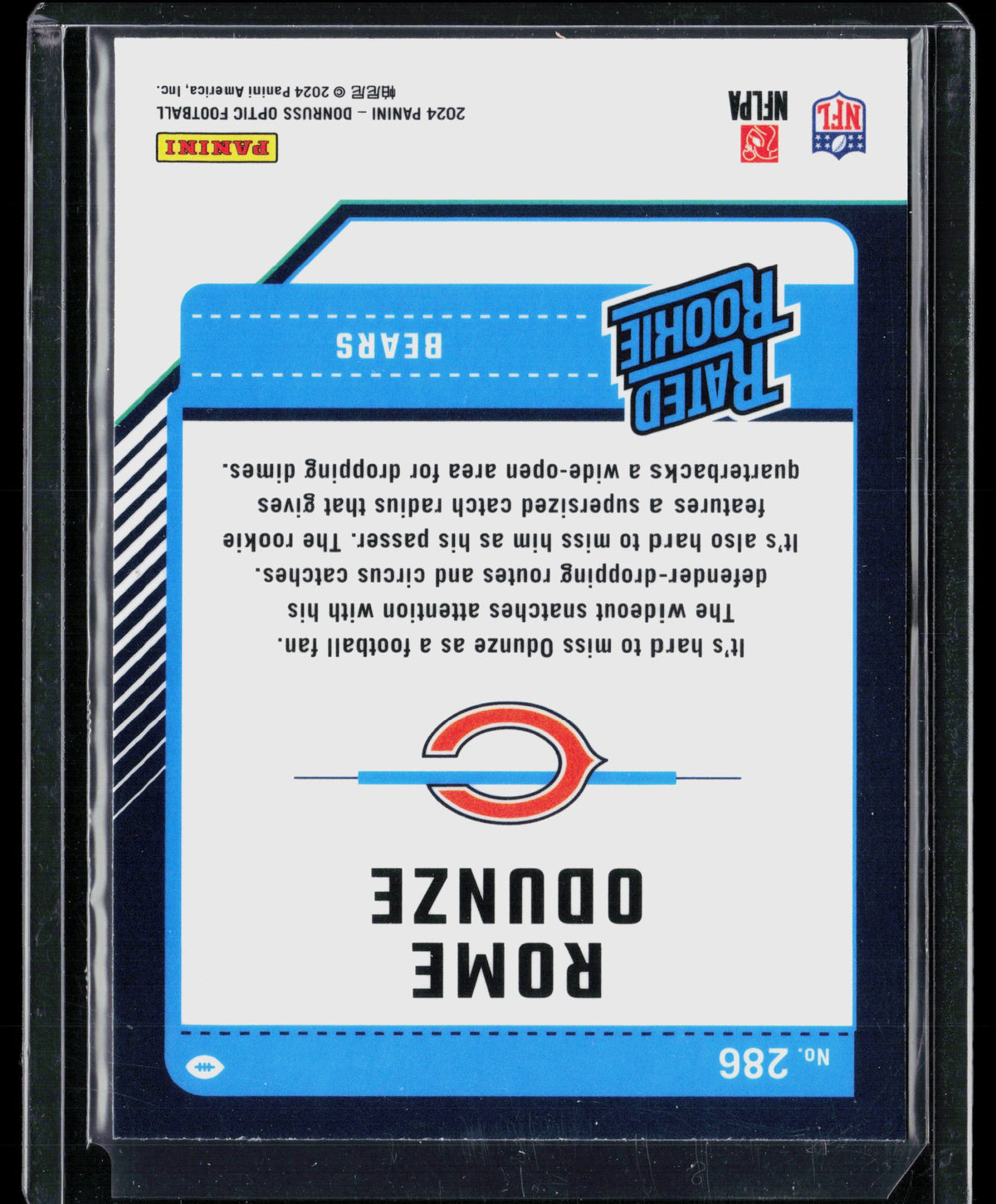 2024 Panini Donruss Optic Rome Odunze #286