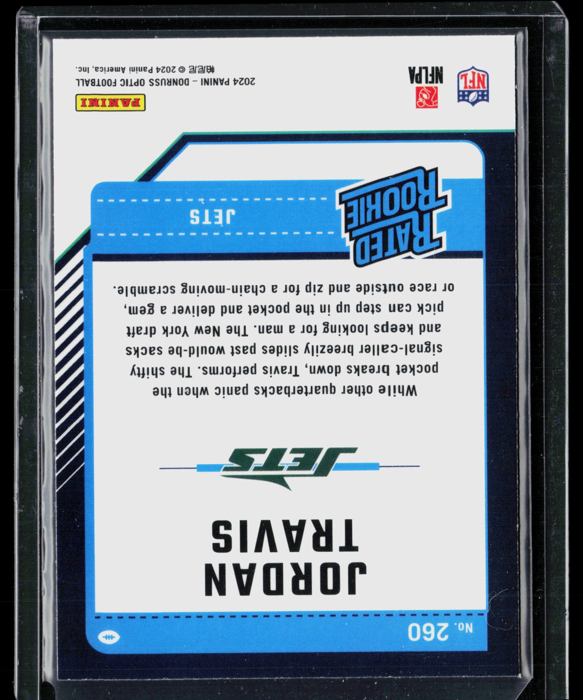 2024 Panini Donruss Optic Football Jordan Travis #260