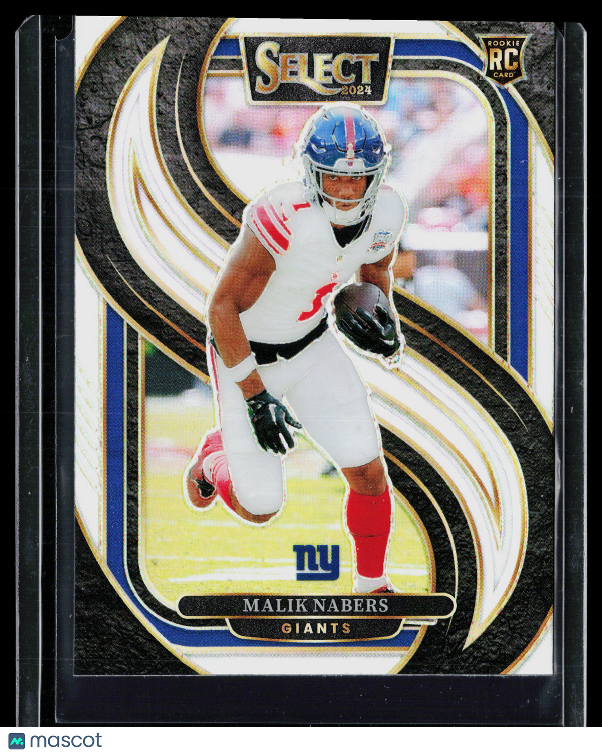 2025 Panini Select Malik Nabers #116 Prizm RC