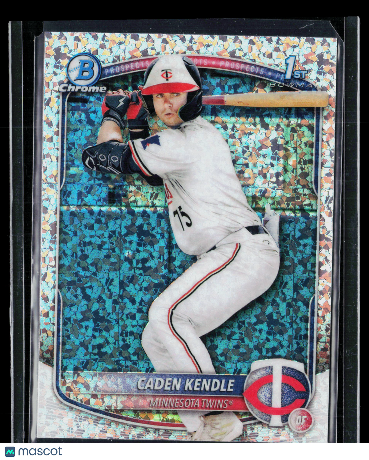 2025 Bowman Chrome Caden Kendle #BCP-113 Speckle Refractor