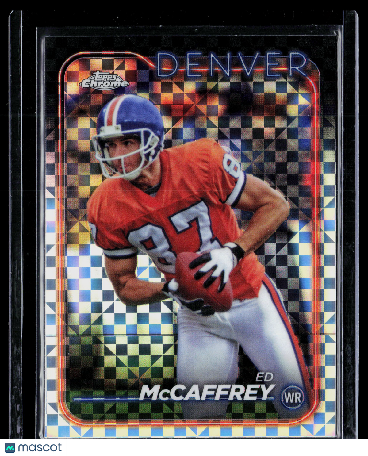 1999 Topps Chrome Ed McCaffrey #63 X-Fractor