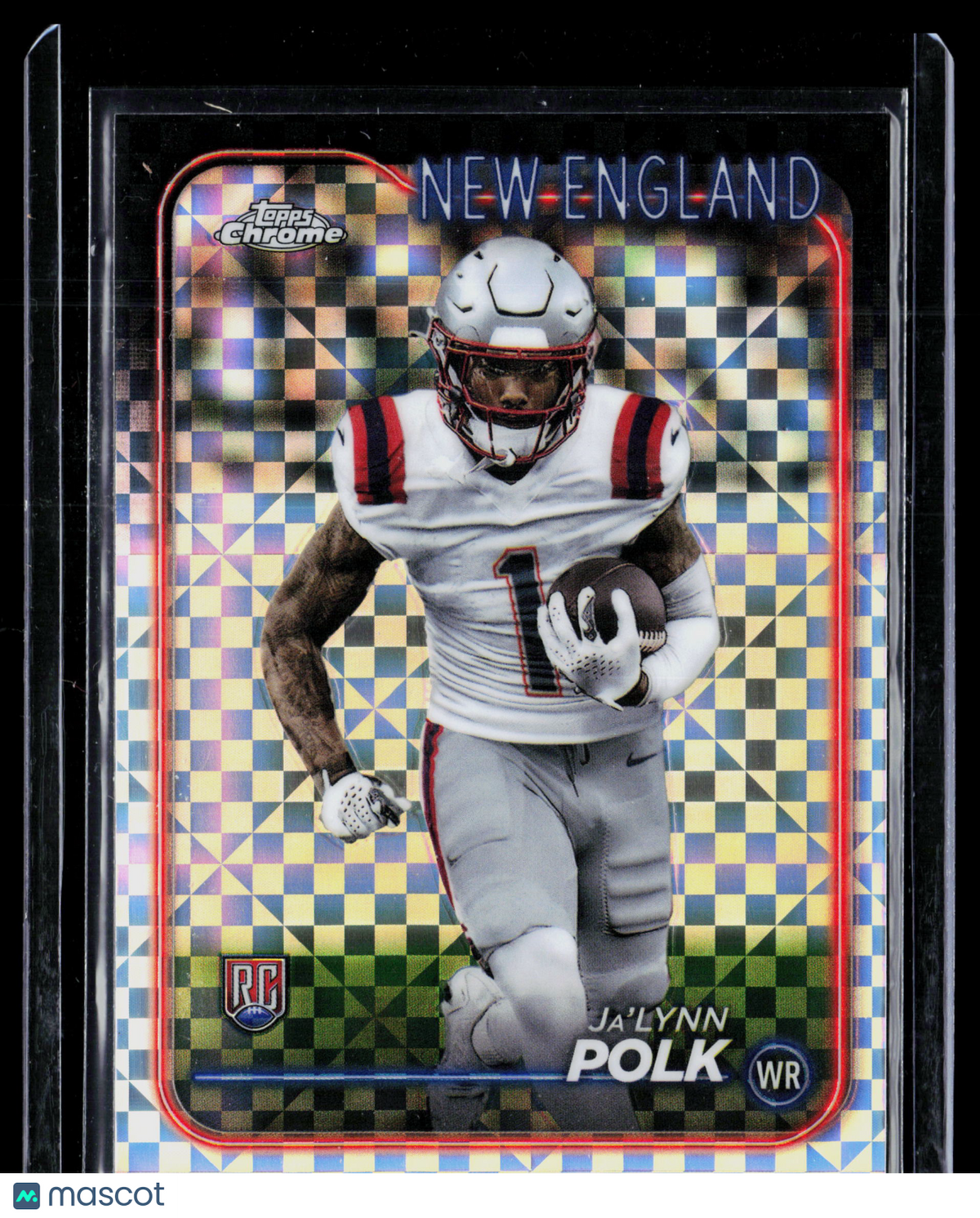 2024 Topps Chrome Ja'Lynn Polk #220 X-Fractor RC