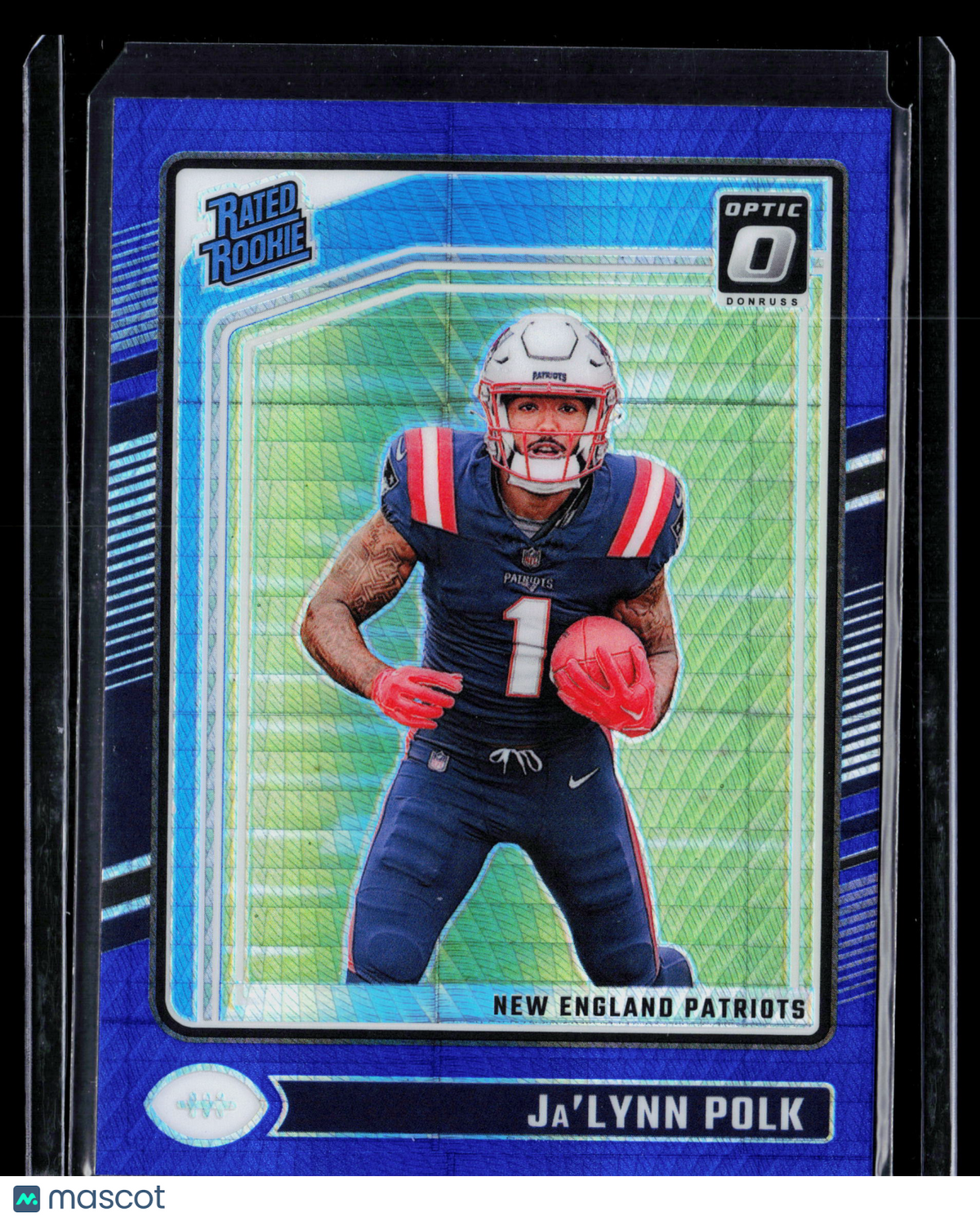 2024 Panini Donruss Optic Ja'Lynn Polk #240 Blue