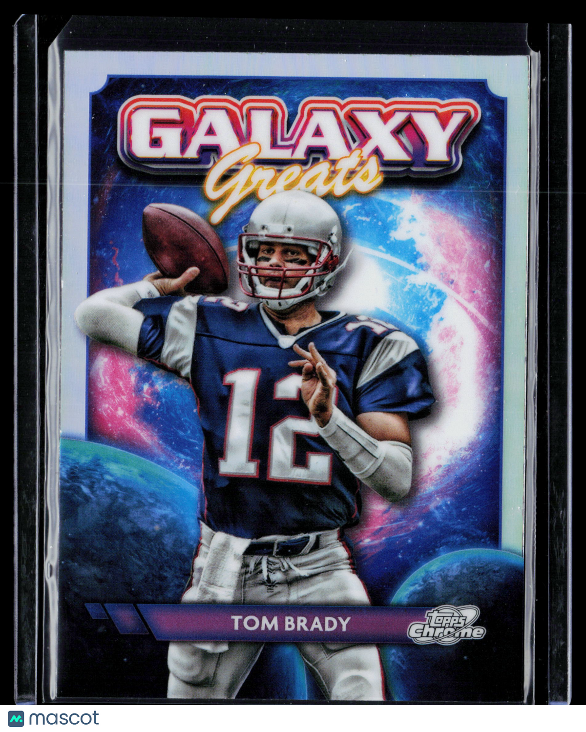 2004 Topps Chrome Galaxy Greats Tom Brady #GG-6