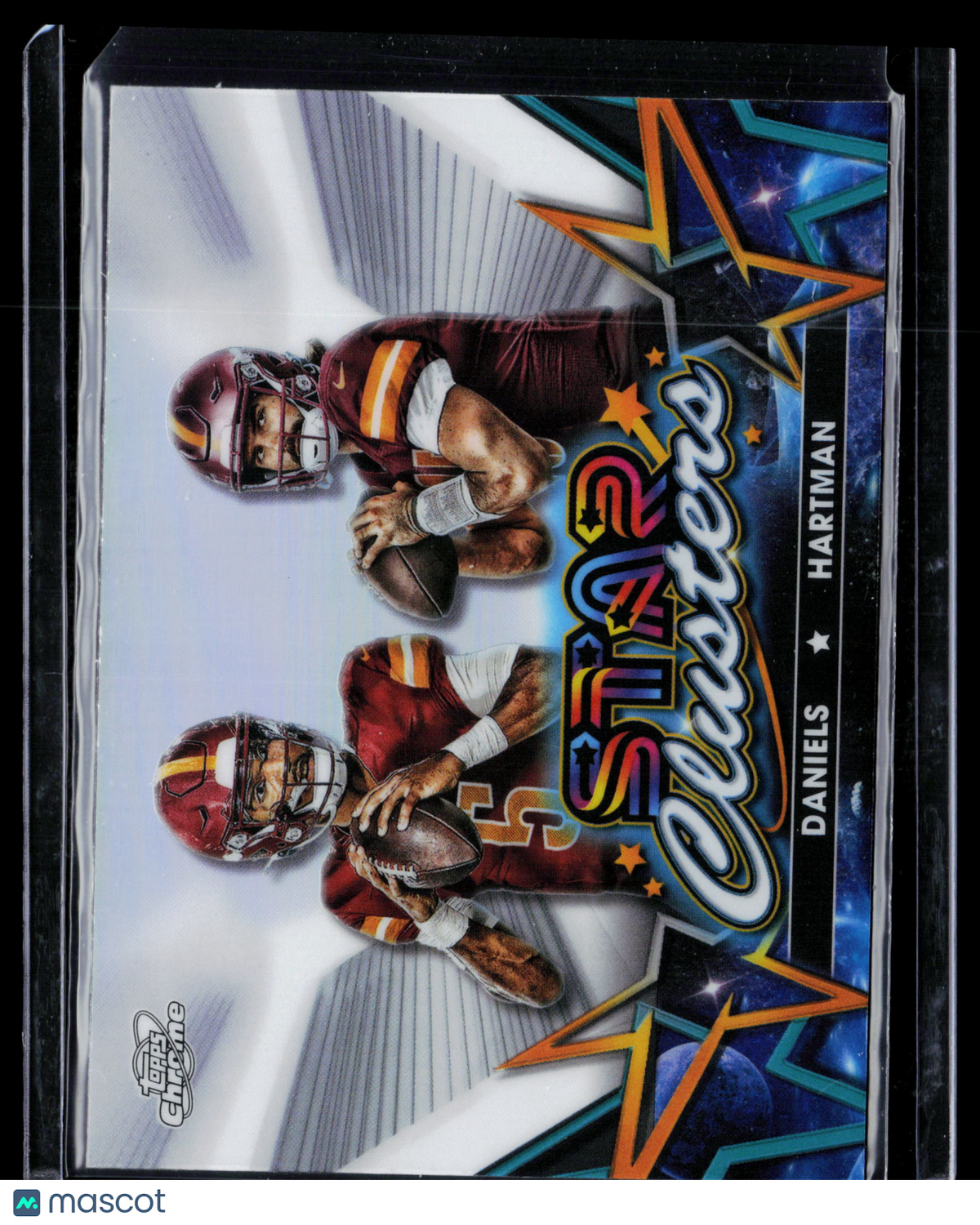 2024 Topps Chrome Star Clusters Sam Hartman Jayden Daniels #SCL-8