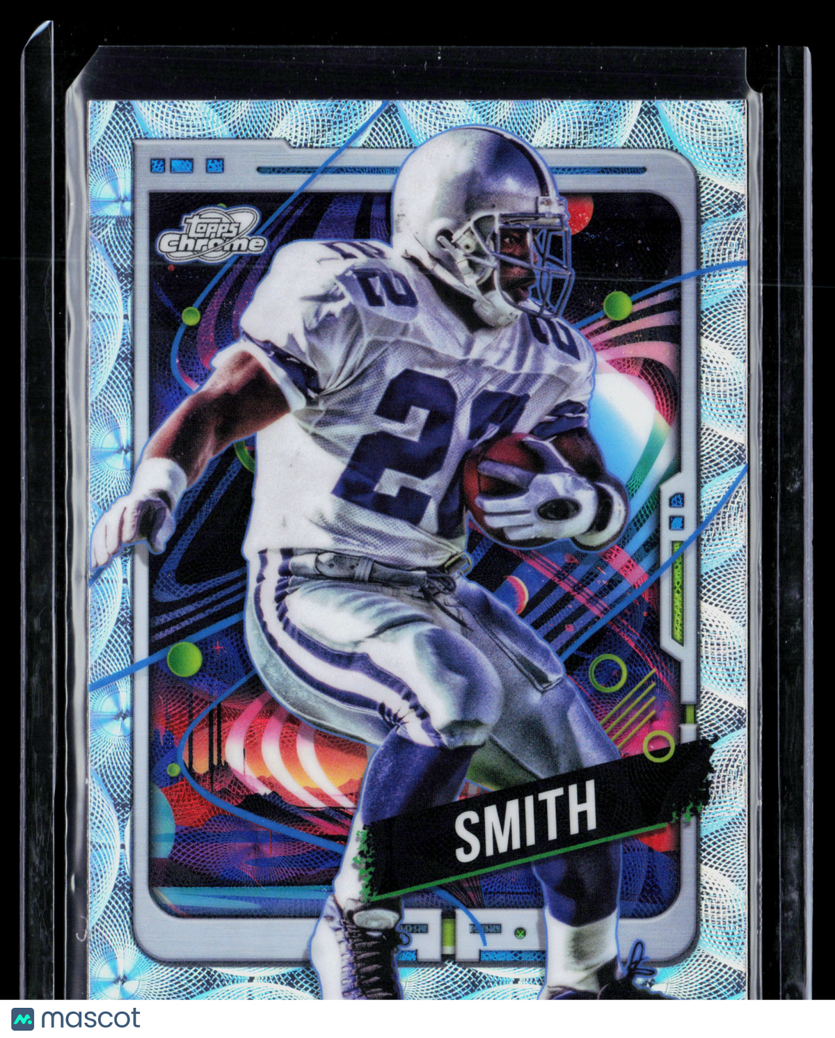 2024 Topps Chrome Cosmic Football Emmitt Smith #22 Nucleus Refractor