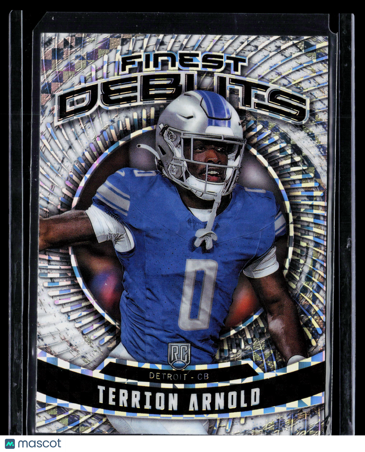 2024 Topps Finest Finest Debuts Terrion Arnold #D-26 RC