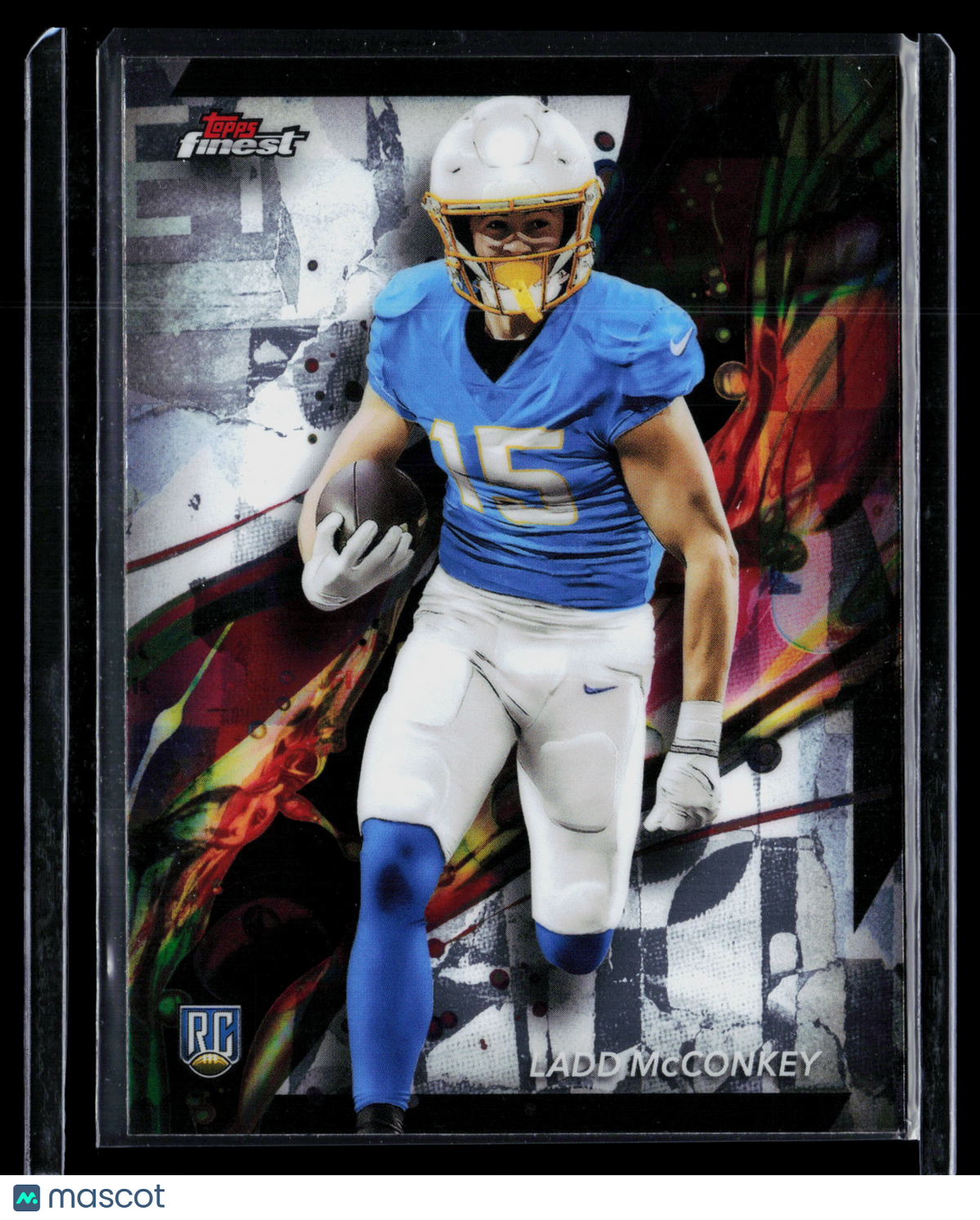 2024 Topps Finest Ladd McConkey #86 RC