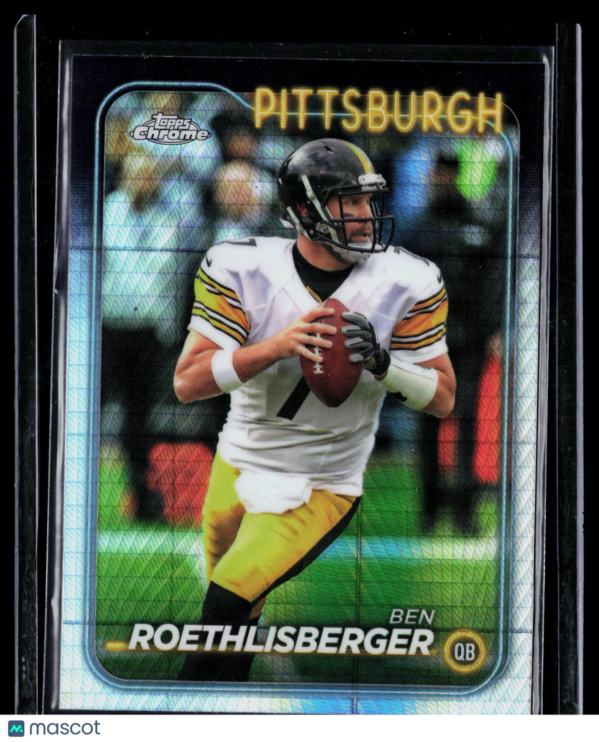 2024 Topps Chrome Ben Roethlisberger #81 X-Fractor