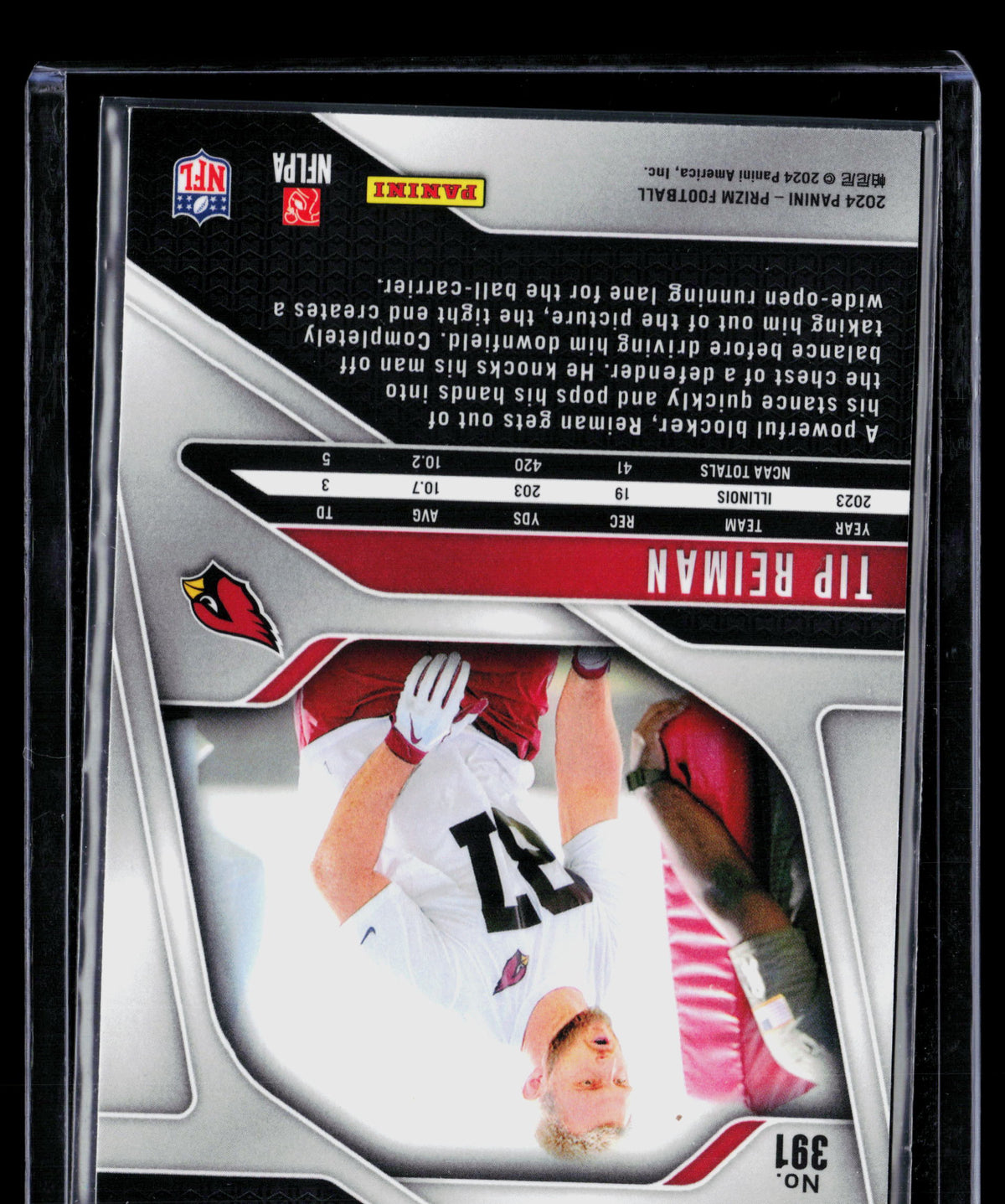 2024 Panini Prizm Tip Reiman #391 RC
