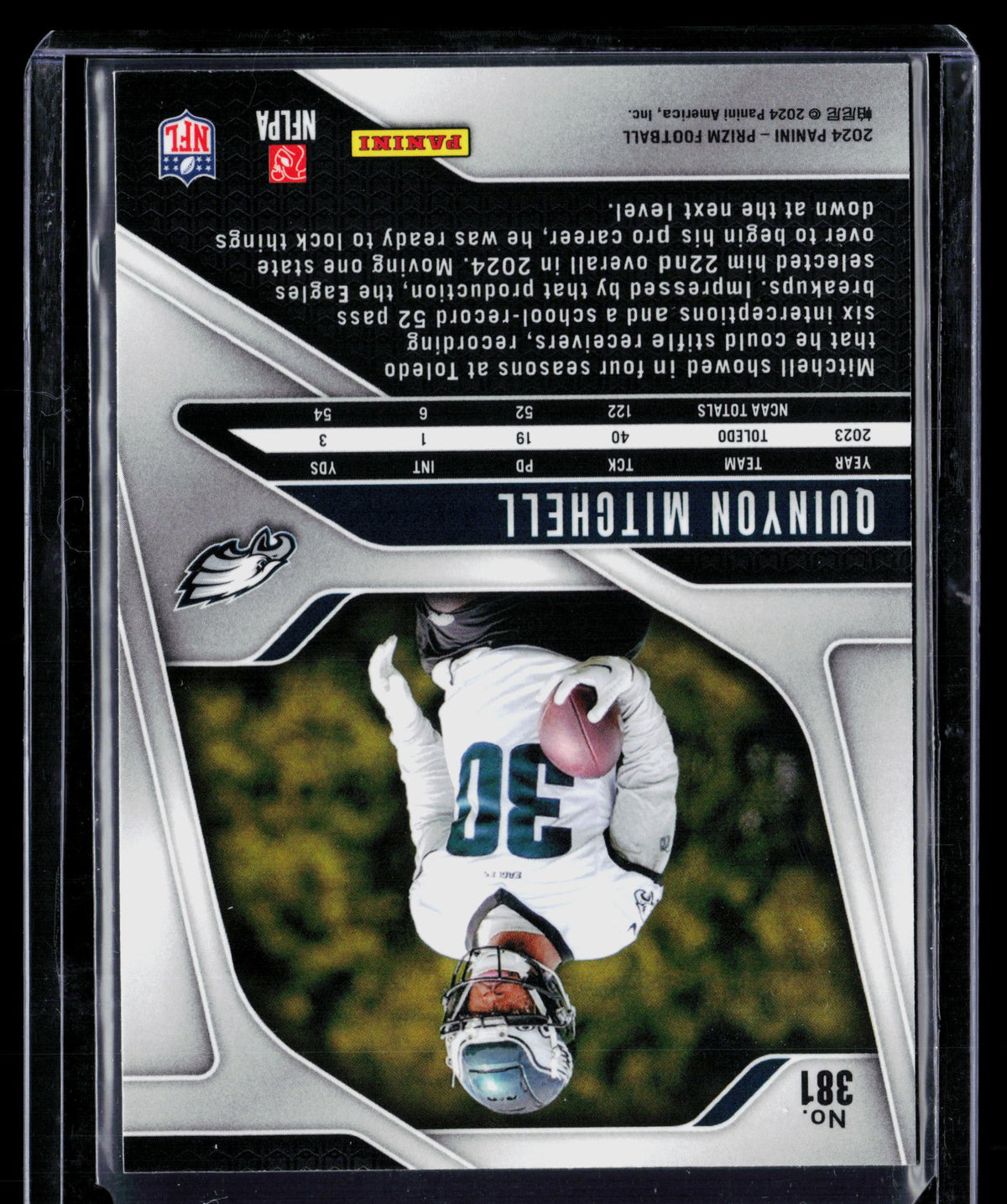 2024 Panini Prizm Quinyon Mitchell #381 RC