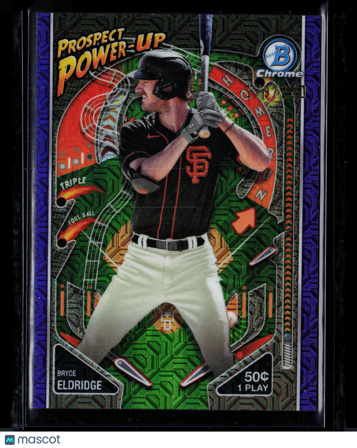 2024 Bowman Chrome Prospect Power-Up Bryce Eldridge #PP-19 Purple