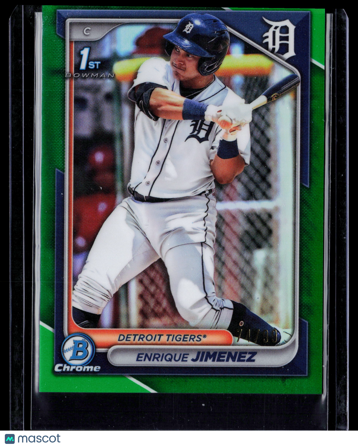 2024 Bowman Chrome Enrique Jimenez #BCP-31 Green 11/30