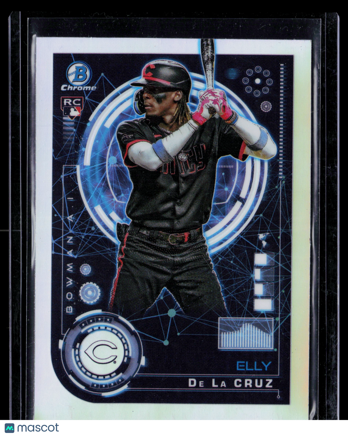 2023 Bowman Chrome Bowman A.I. Elly De La Cruz #BAI-1 RC