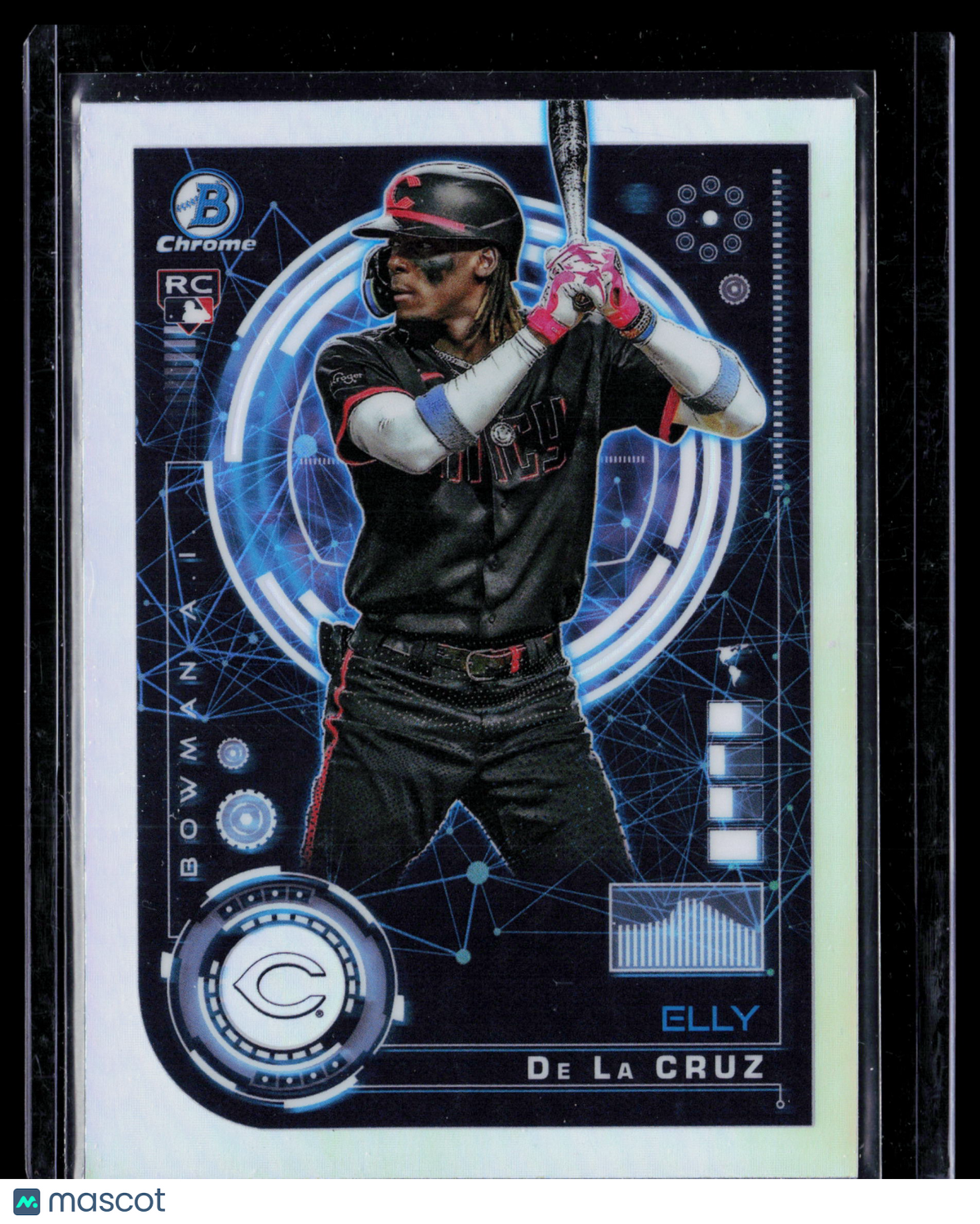 2024 Bowman Chrome Bowman A.I. Elly De La Cruz #BAI-1 RC