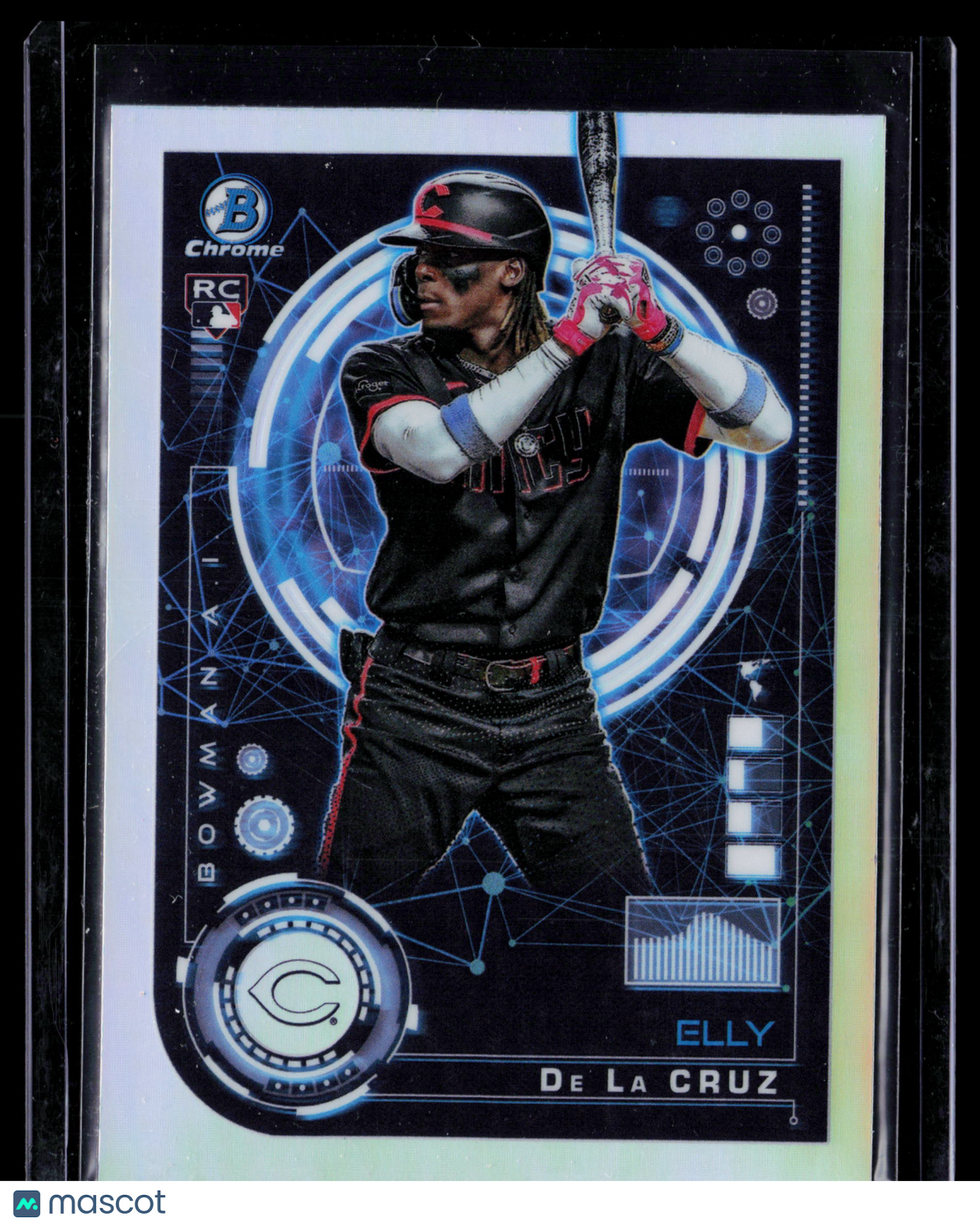 2024 Bowman Chrome Bowman A.I. Elly De La Cruz #BAI-1 RC