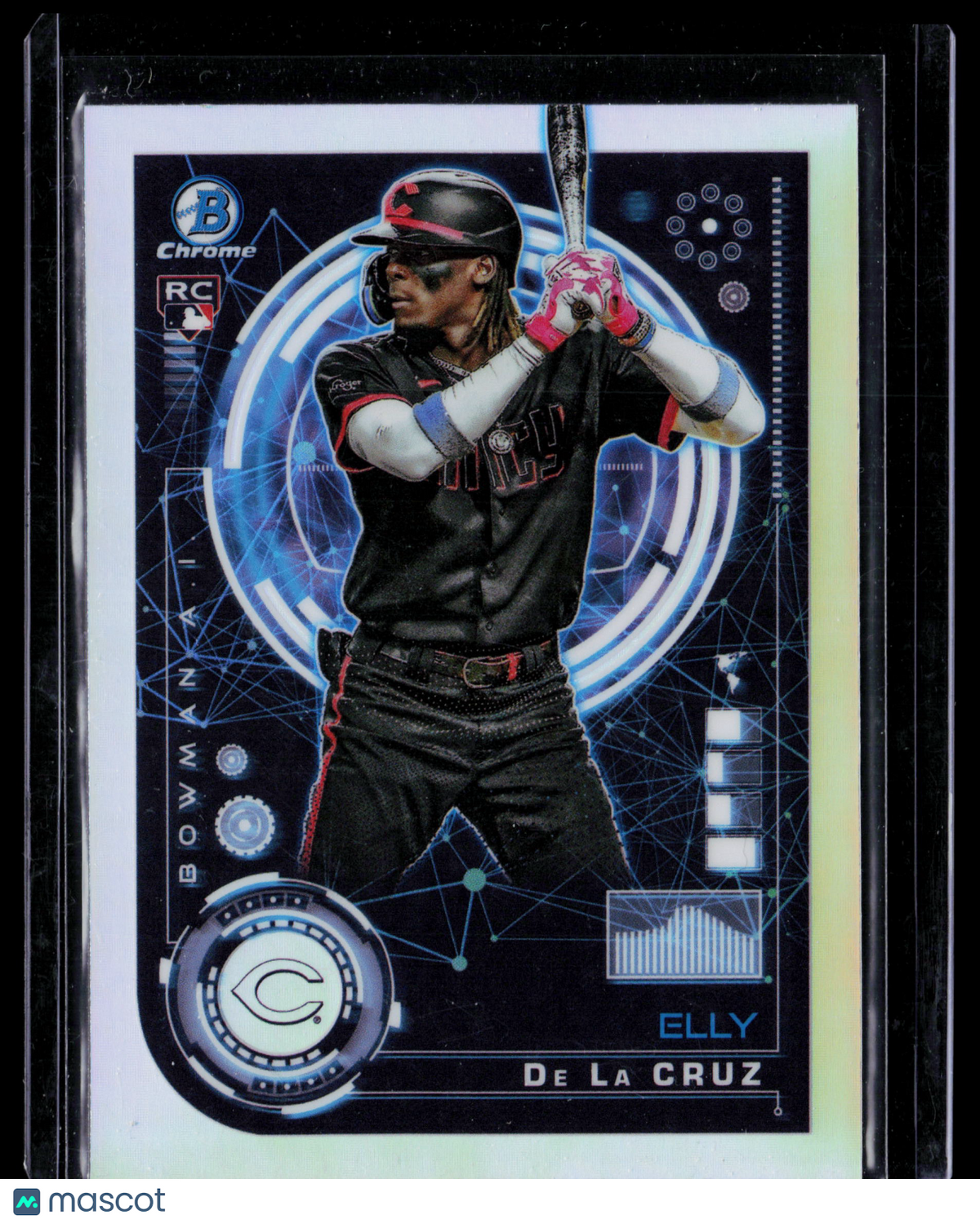 2024 Bowman Chrome Bowman A.I. Elly De La Cruz #BAI-1 RC