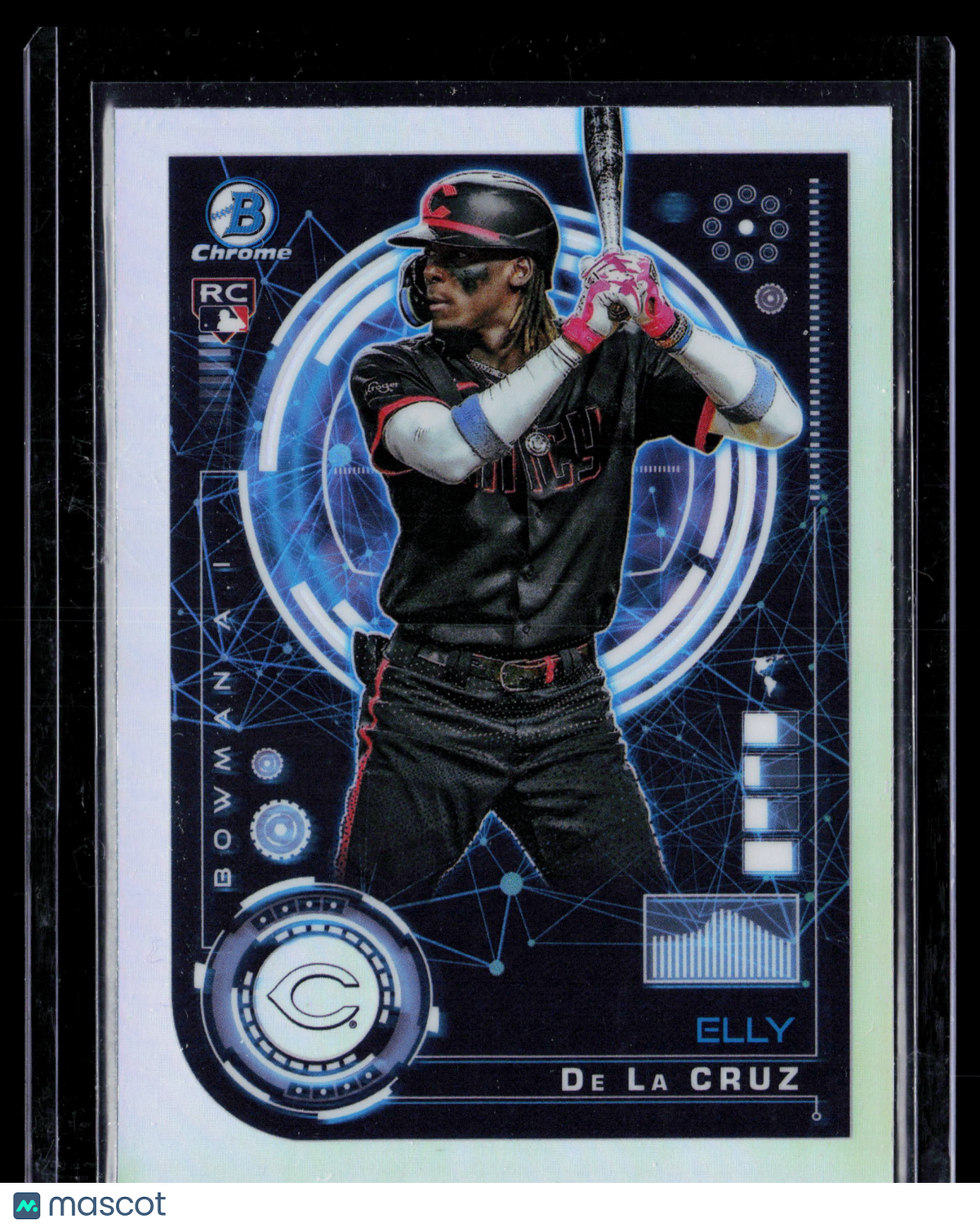 2023 Bowman Chrome Bowman A.I. Elly De La Cruz #BAI-1 RC