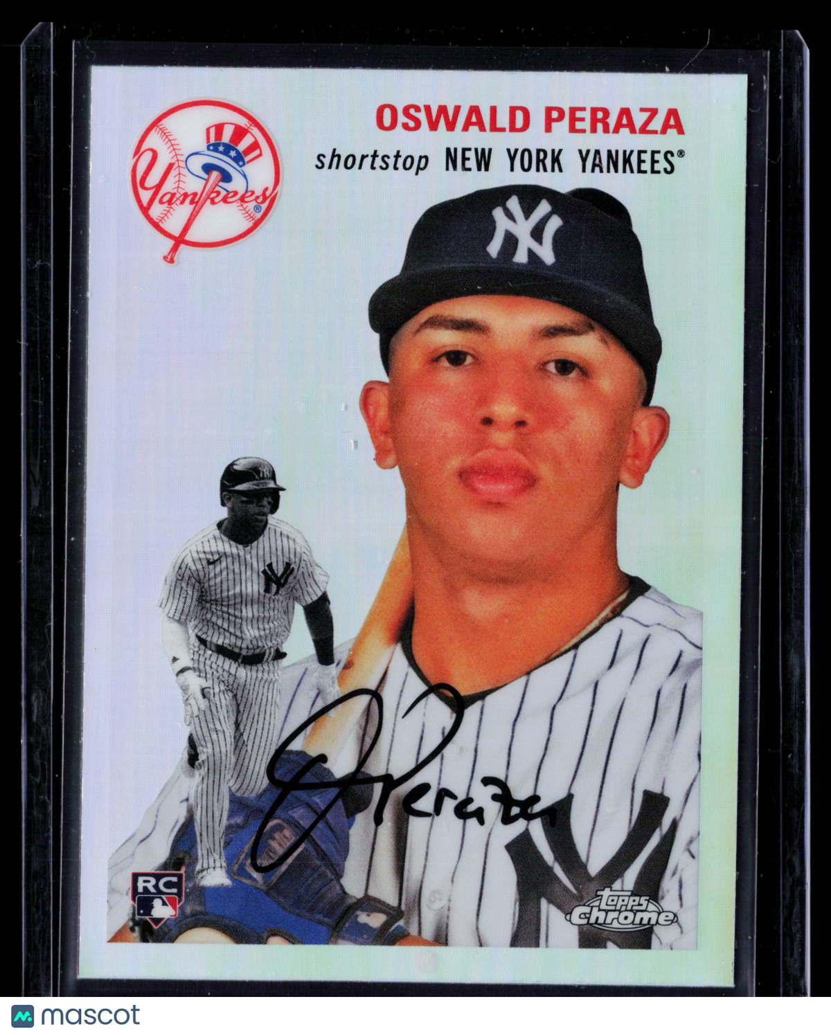 2023 Topps Chrome Oswald Peraza #152 Refractor RC