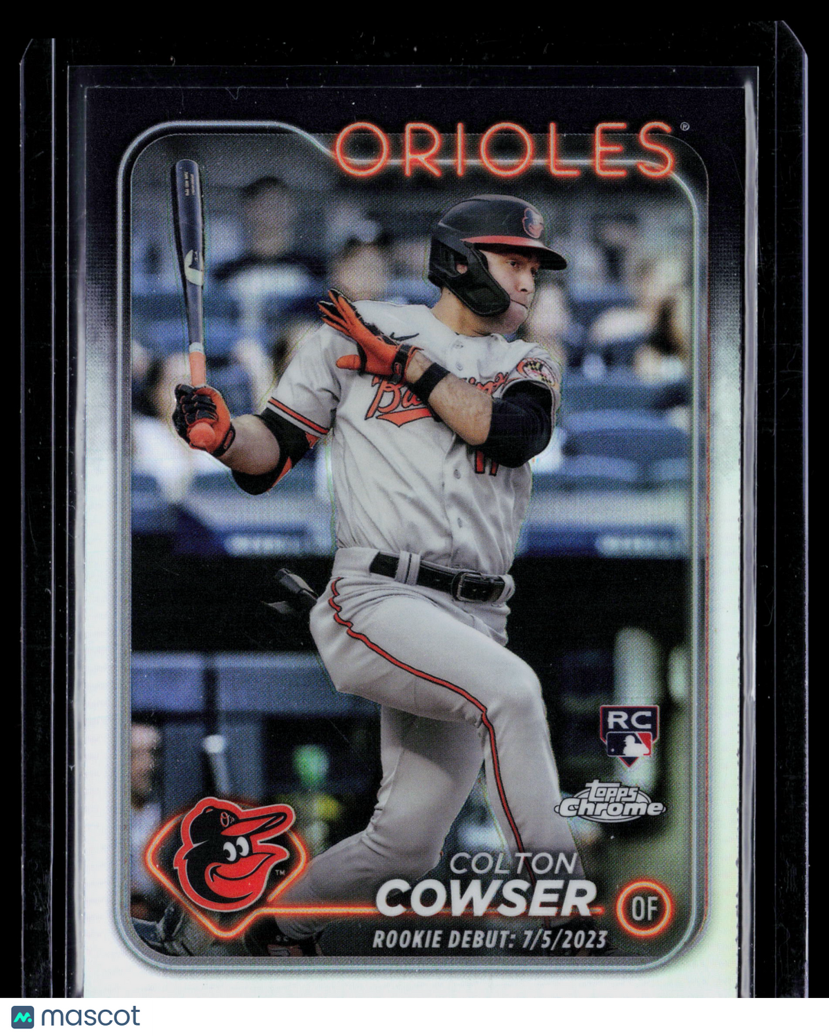 2024 Topps Chrome Update Colton Cowser #USC154 Refractor RC