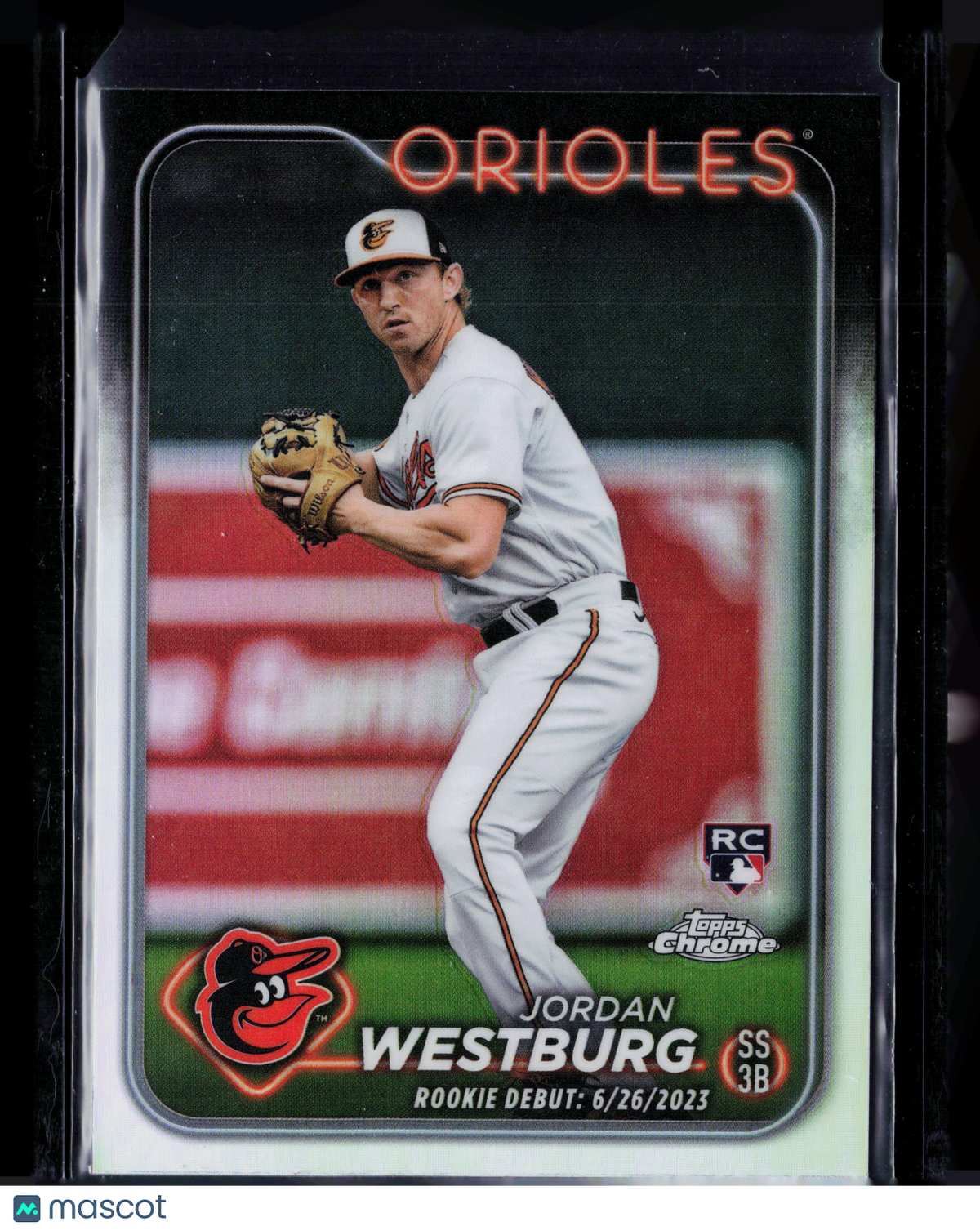 2024 Topps Chrome Update Series Jordan Westburg #USC117 Refractor RC
