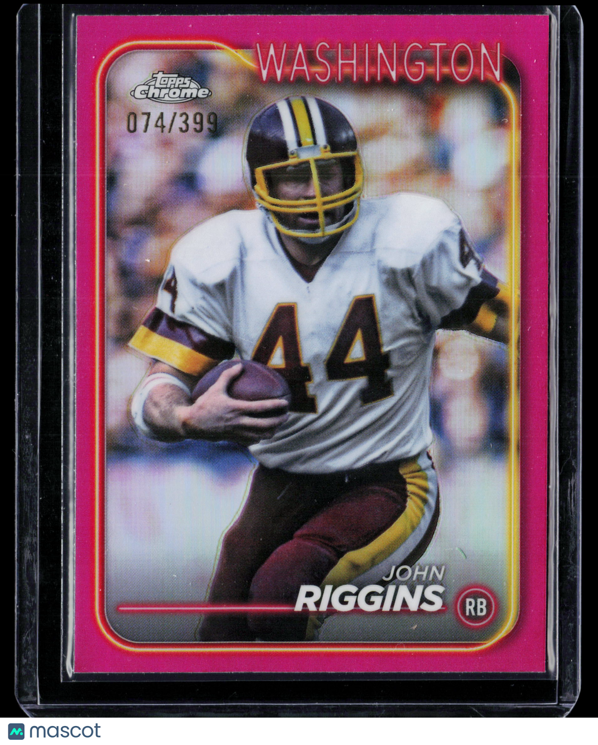 2024 Topps Chrome John Riggins #194 Pink 074/399