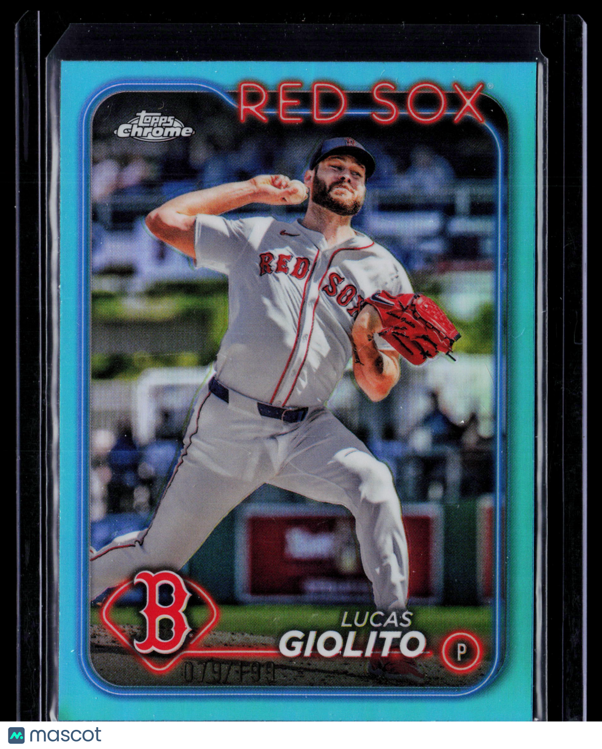 2024 Topps Chrome Update Lucas Giolito #USC152 Aqua Refractor
