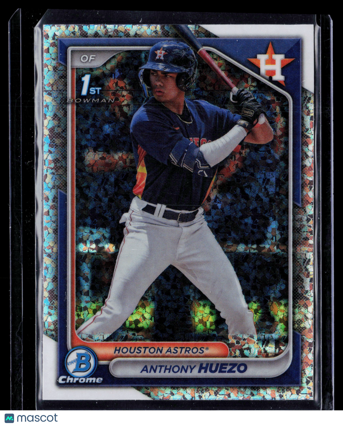 2024 Bowman Chrome Anthony Huezo #BCP-106 Speckle Refractor